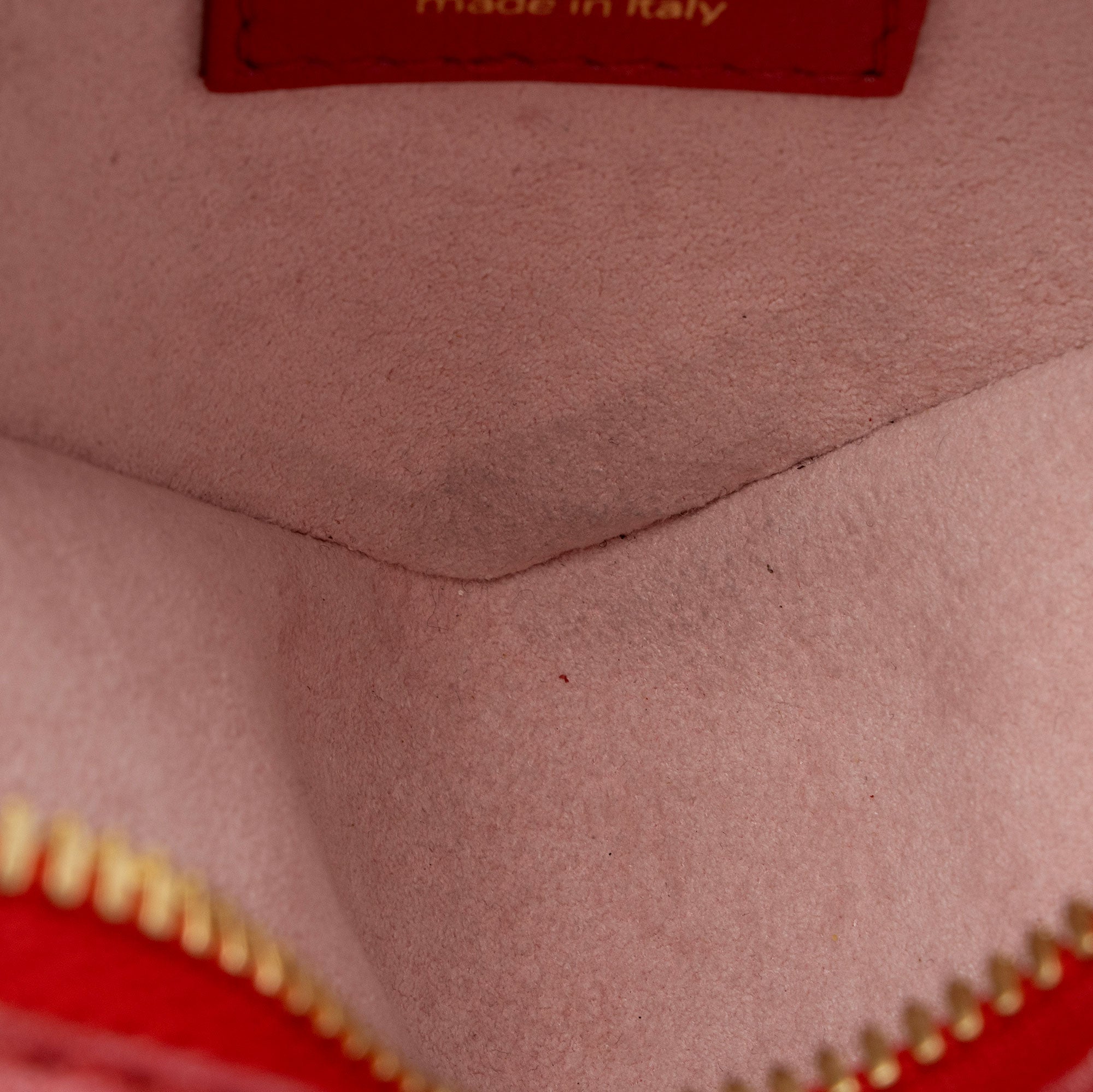 Louis Vuitton Monogram Lambskin Sac Coueur Heart on Chain (SHF-VfXfrg)