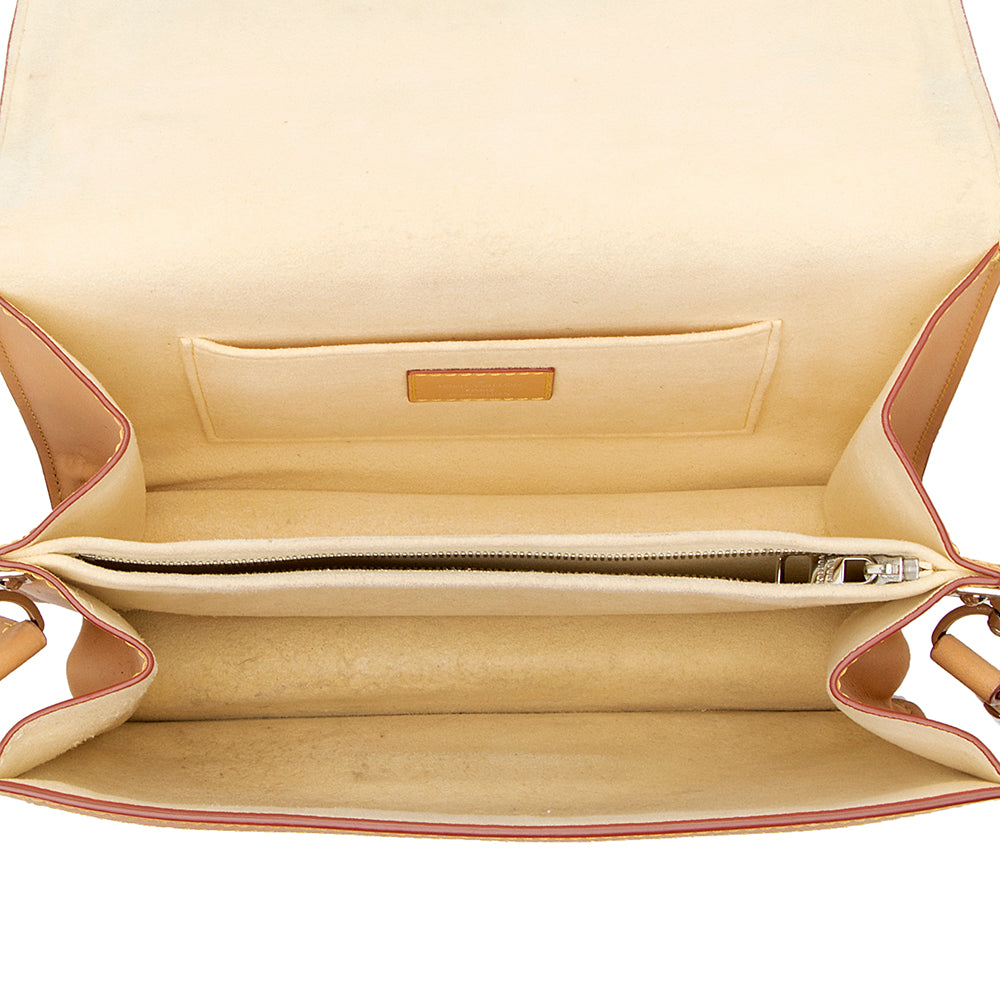 Louis Vuitton Monogram Leather Dauphine Pop MM Shoulder Bag (SHF-21954)