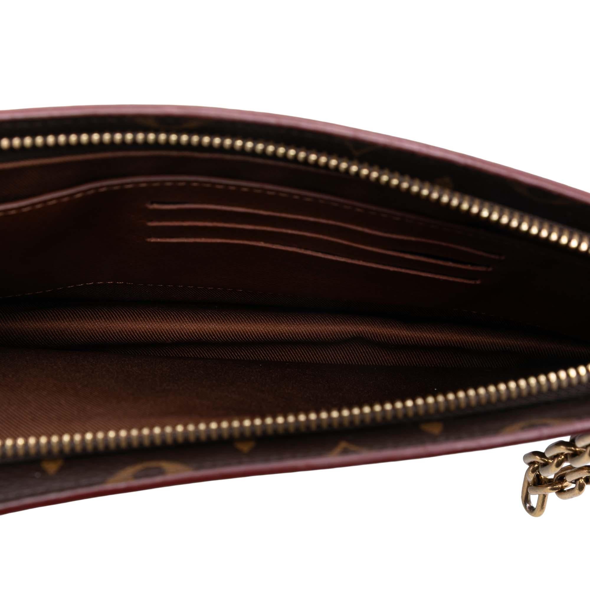 Louis Vuitton Monogram Legacy Chain Clutch