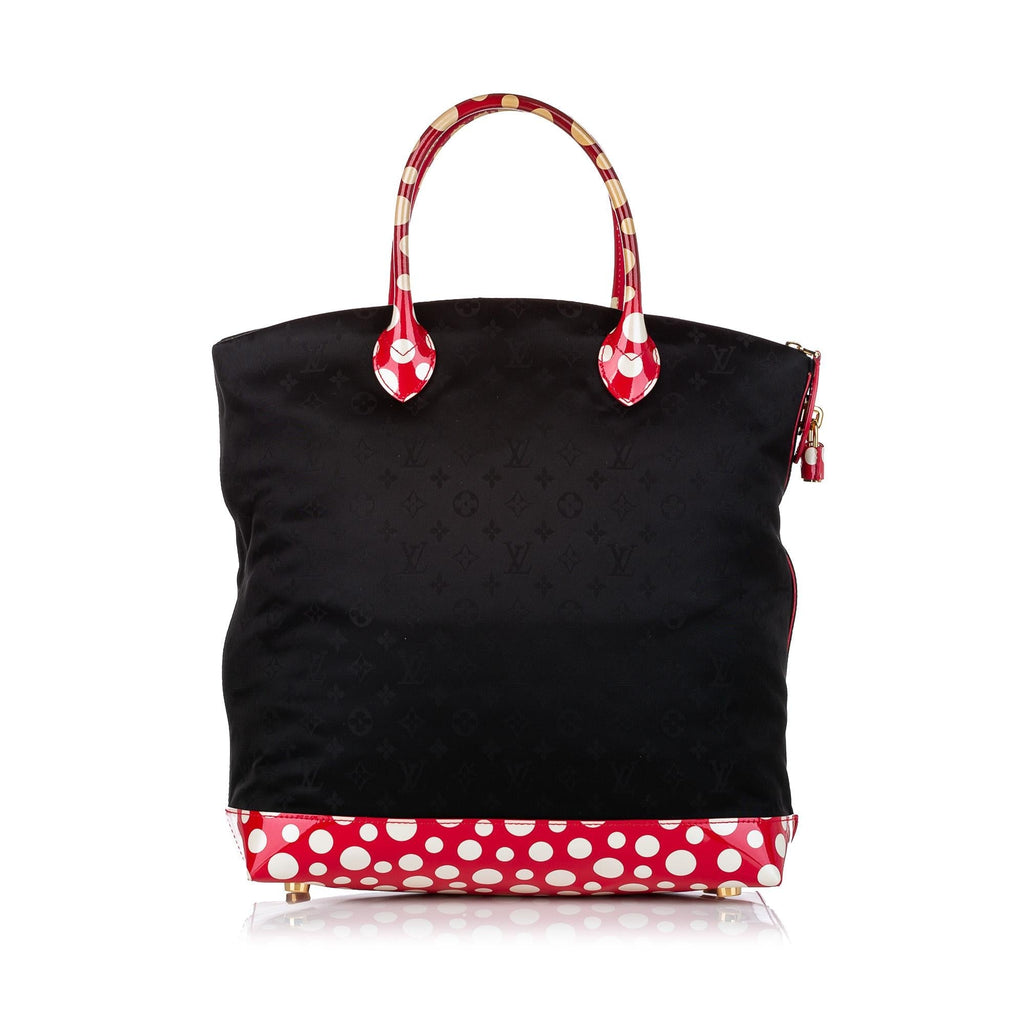 Louis Vuitton Monogram Lockit Vertical Yayoi Kusama Dots Infinity MM (SHG-30676)