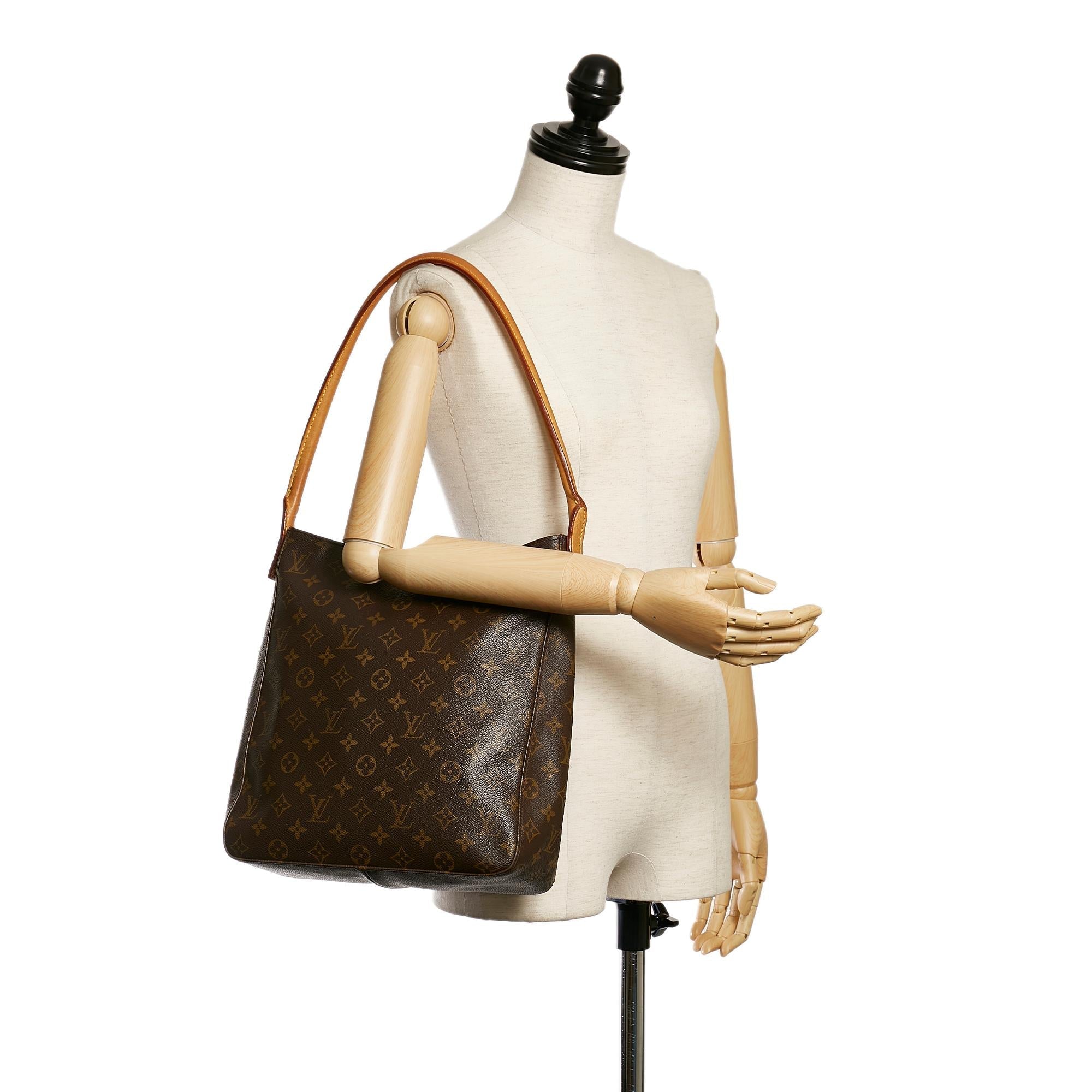 Louis Vuitton Monogram Looping GM (SHG-31100)