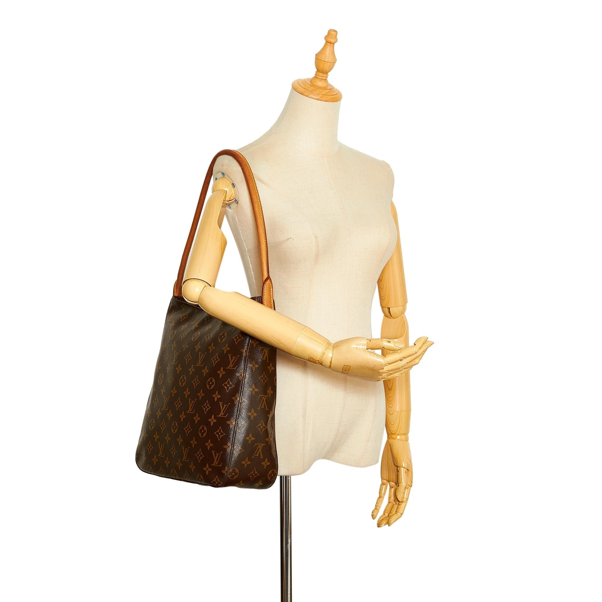 Louis Vuitton Monogram Looping GM (SHG-Zp55rh)