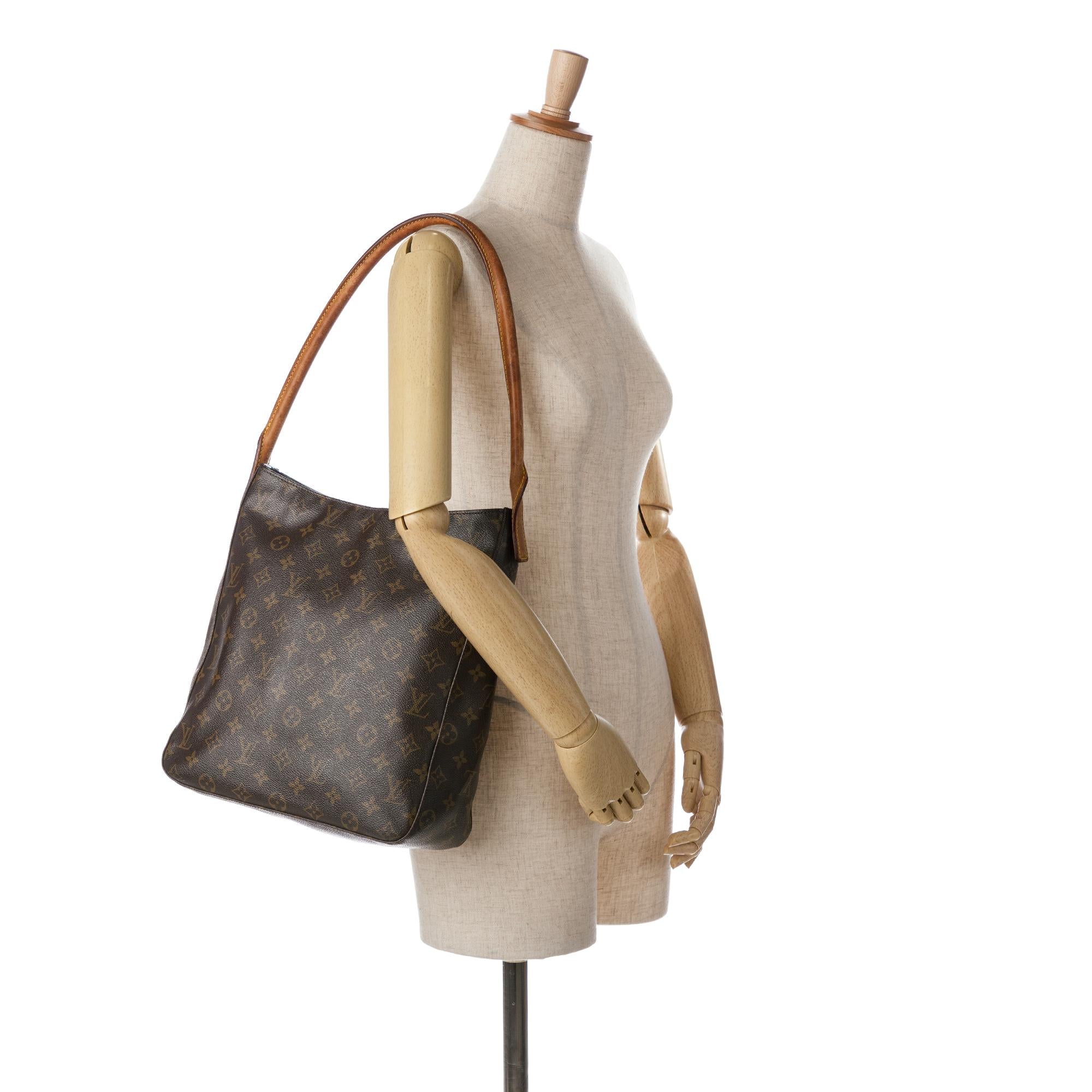 Louis Vuitton Monogram Looping GM (SHG-sBbg20)