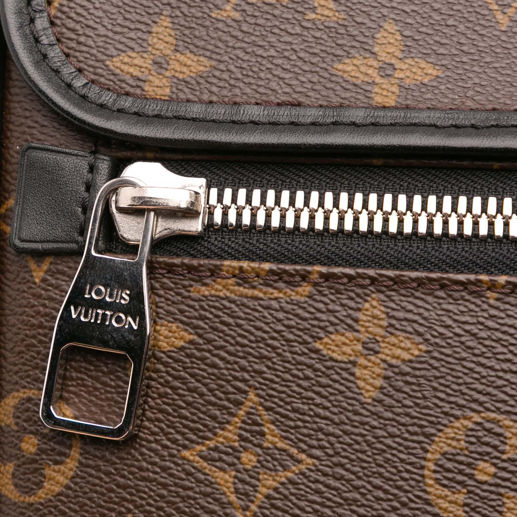 Louis Vuitton Monogram Macassar Bass GM