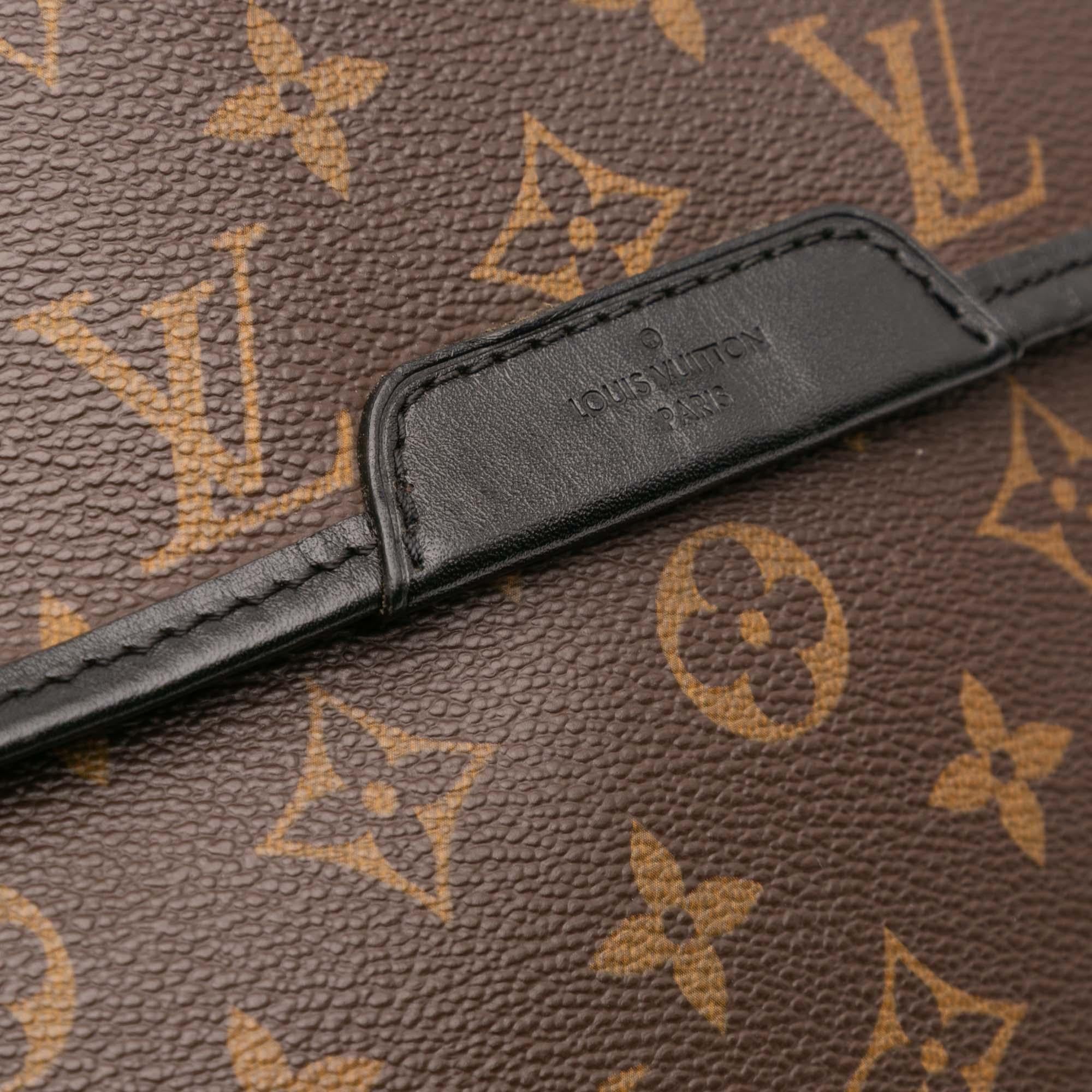 Louis Vuitton Monogram Macassar Bass GM