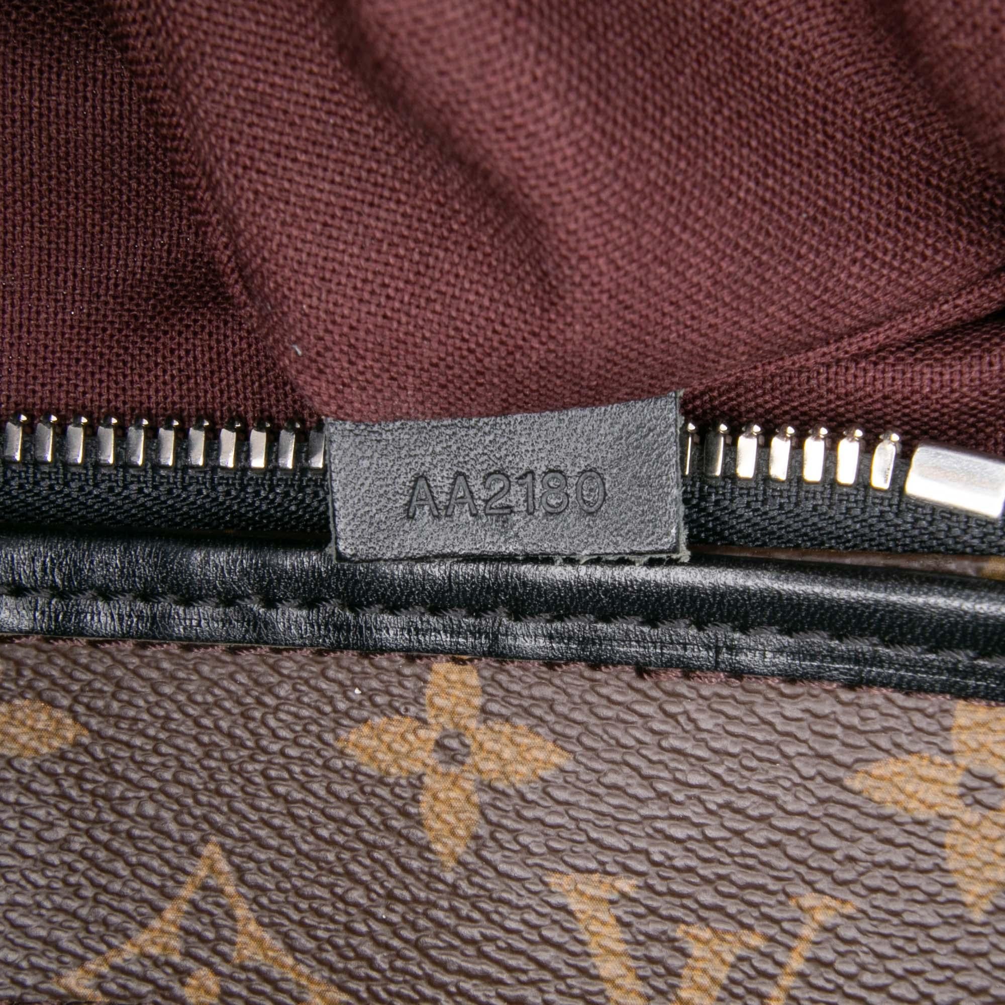 Louis Vuitton Monogram Macassar Bass GM
