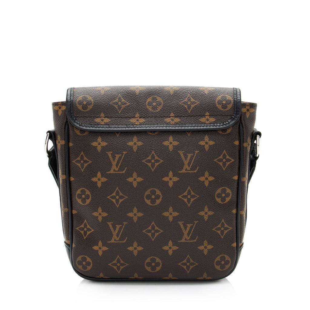Louis Vuitton Monogram Macassar Canvas Bass PM Messenger (SHF-i6wW4R)