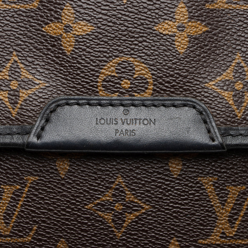 Louis Vuitton Monogram Macassar Canvas Bass PM Messenger (SHF-i6wW4R)