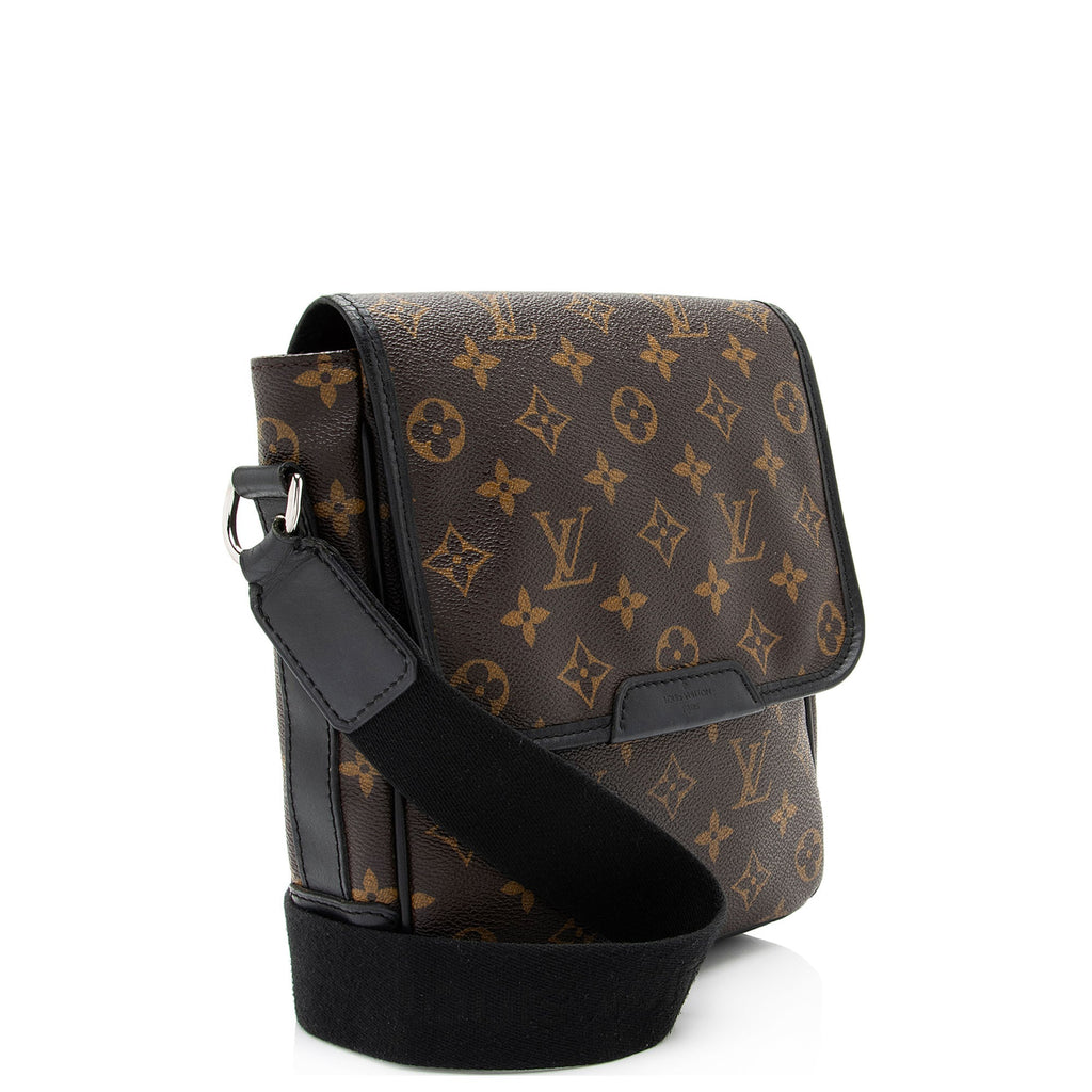 Louis Vuitton Monogram Macassar Canvas Bass PM Messenger (SHF-i6wW4R)