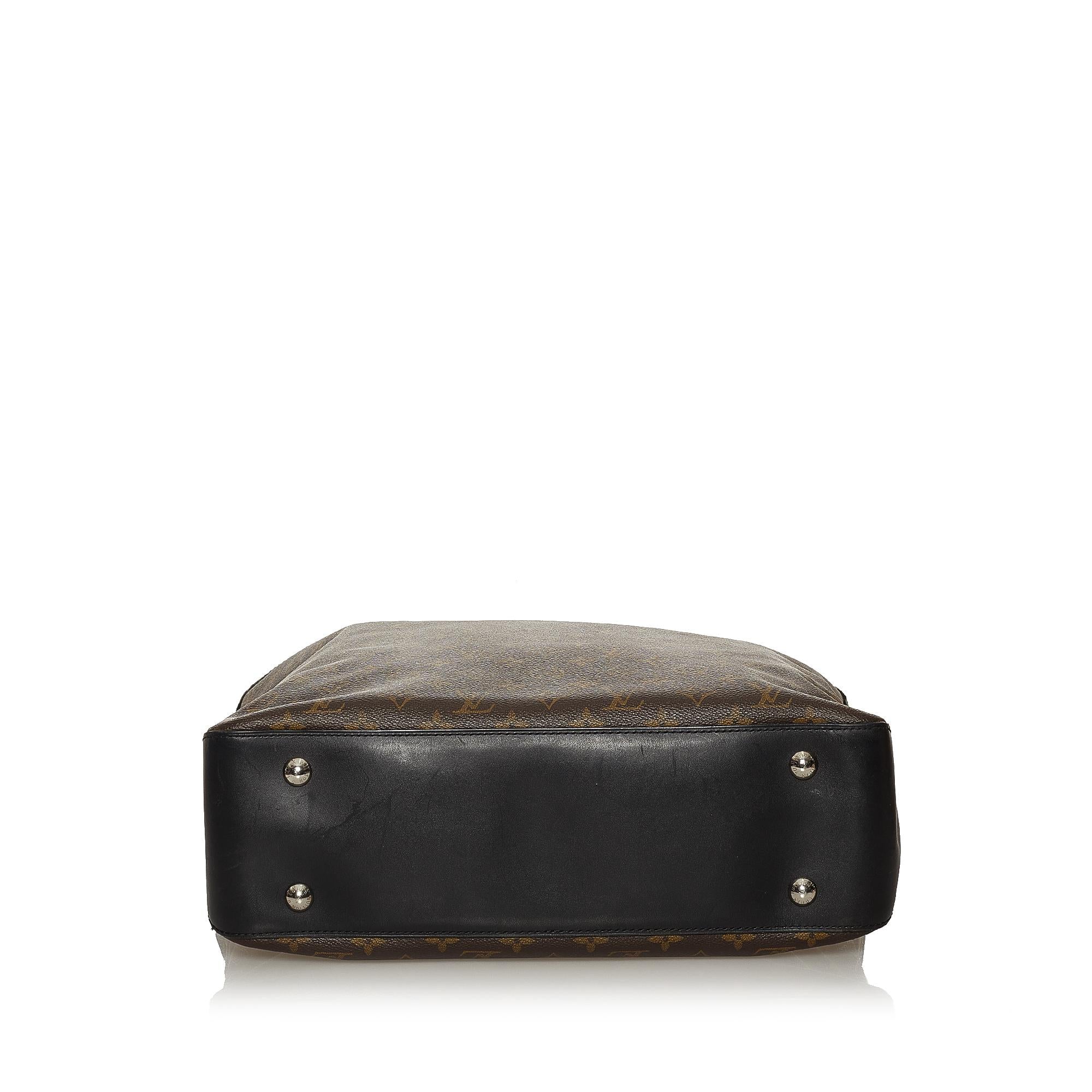 Louis Vuitton Monogram Macassar Canvas Davis (SHG-28607)
