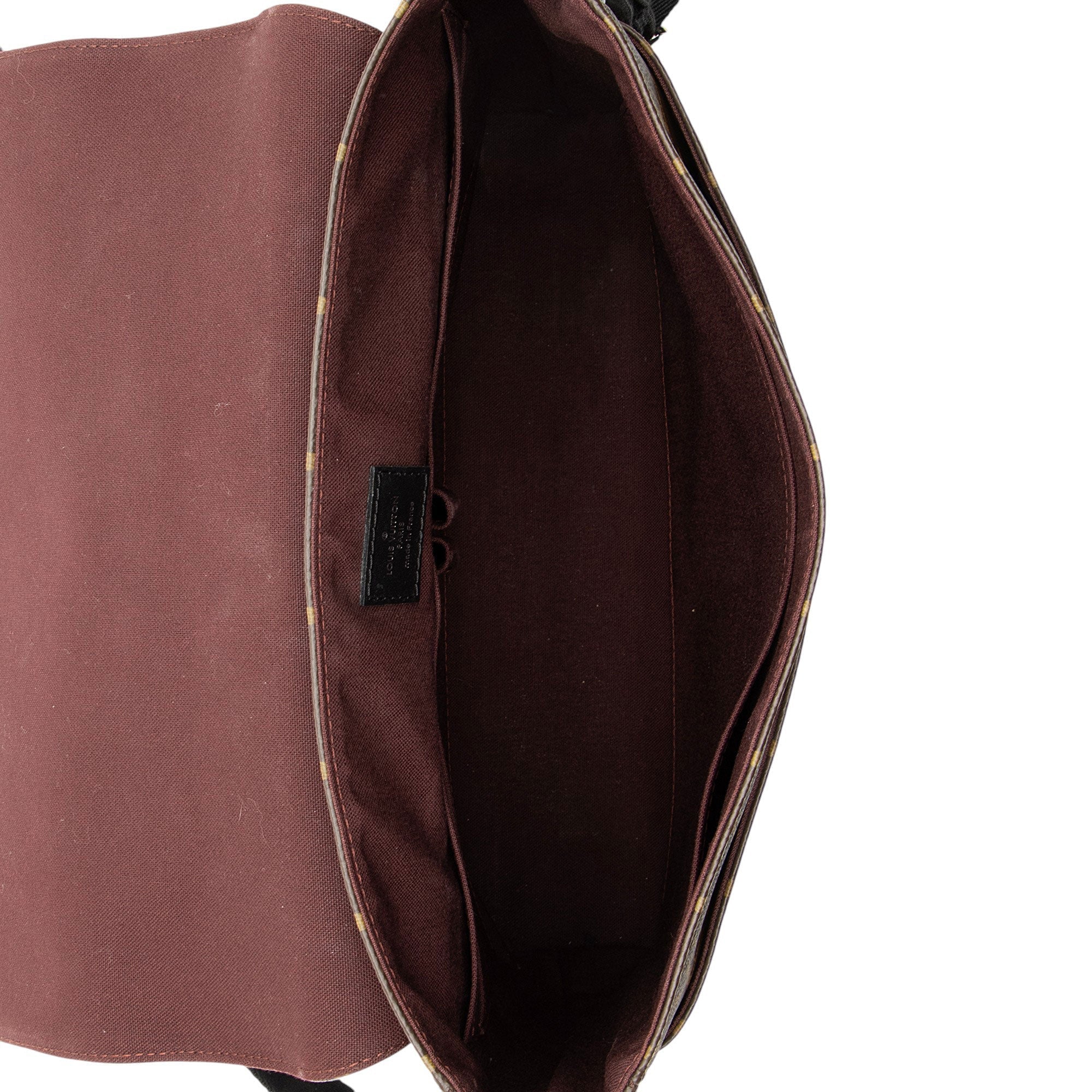 Louis Vuitton Monogram Macassar Canvas District MM Messenger