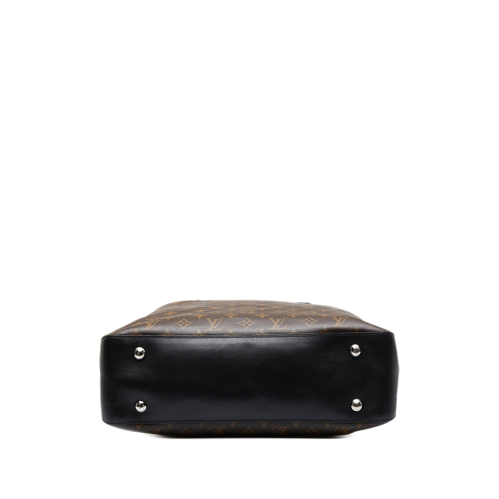 Louis Vuitton Monogram Macassar Davis Tote (SHG-d4D6wf)