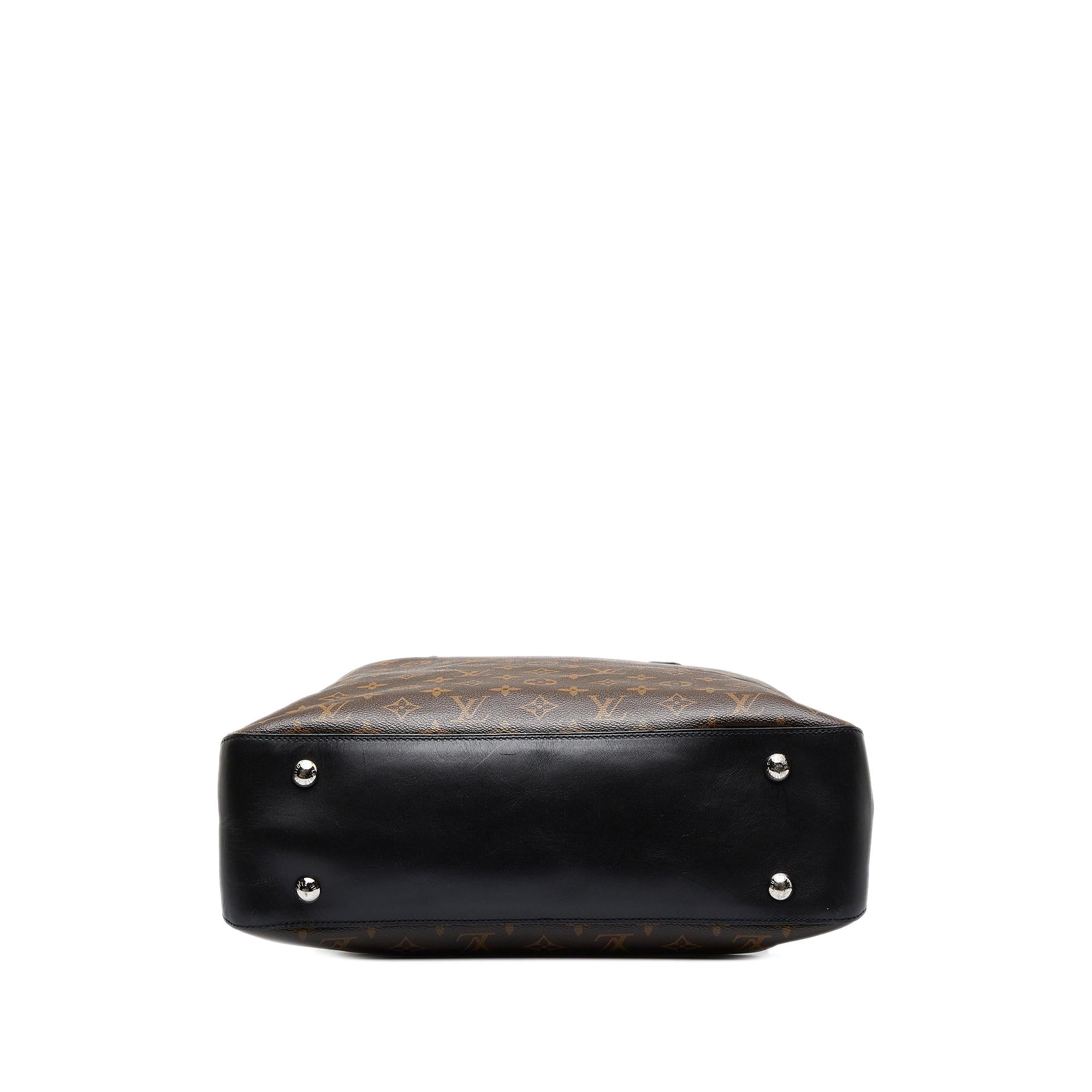 Louis Vuitton Monogram Macassar Davis Tote (SHG-d4D6wf)