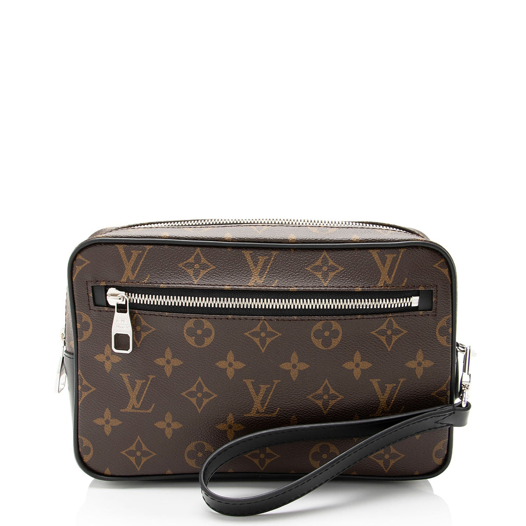 Louis Vuitton Monogram Macassar Kasai Clutch