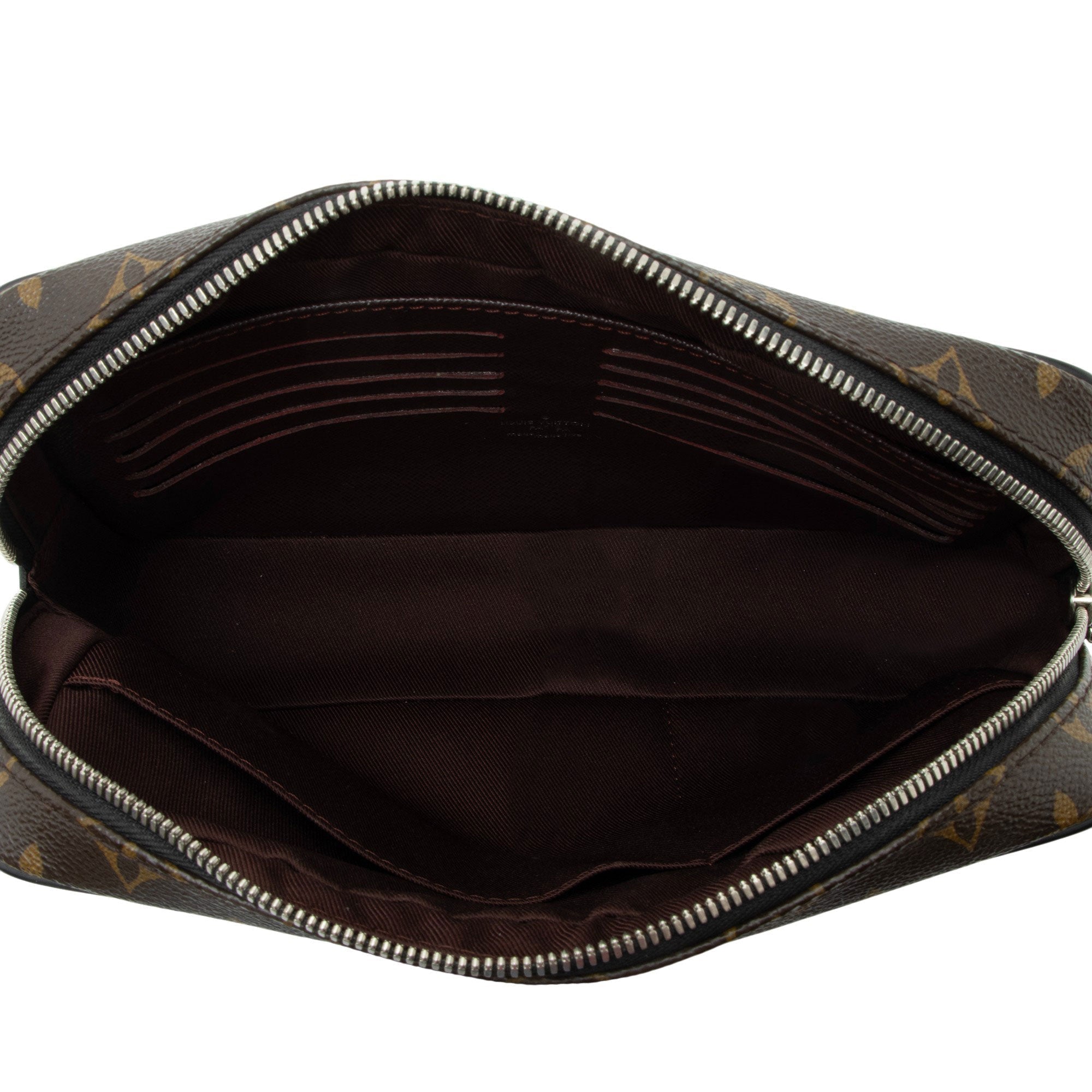 Louis Vuitton Monogram Macassar Kasai Clutch