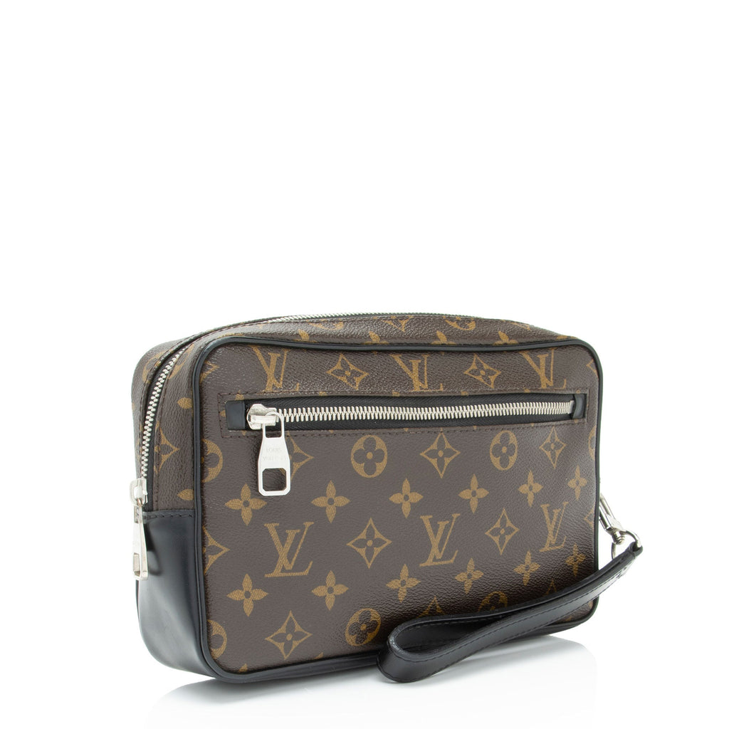 Louis Vuitton Monogram Macassar Kasai Clutch