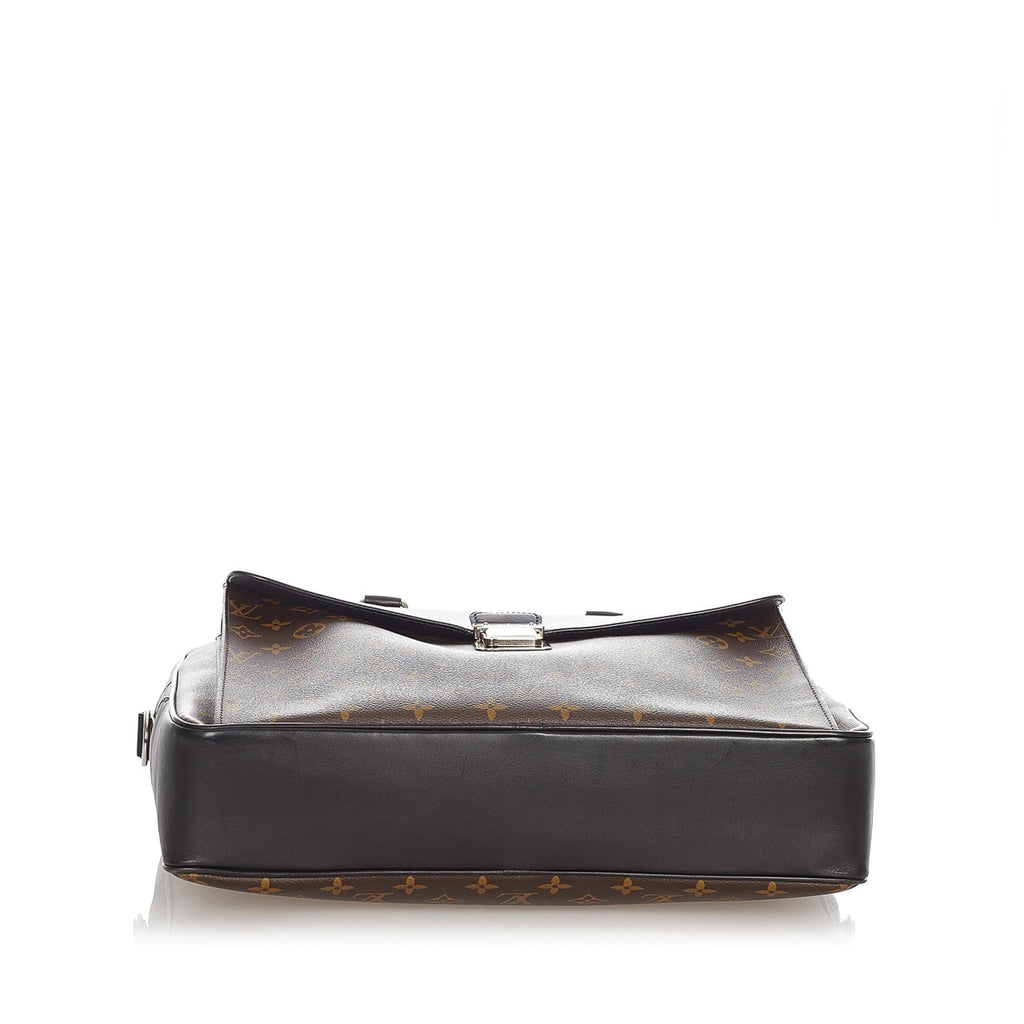 Louis Vuitton Monogram Macassar Soft Briefcase (SHG-23238)