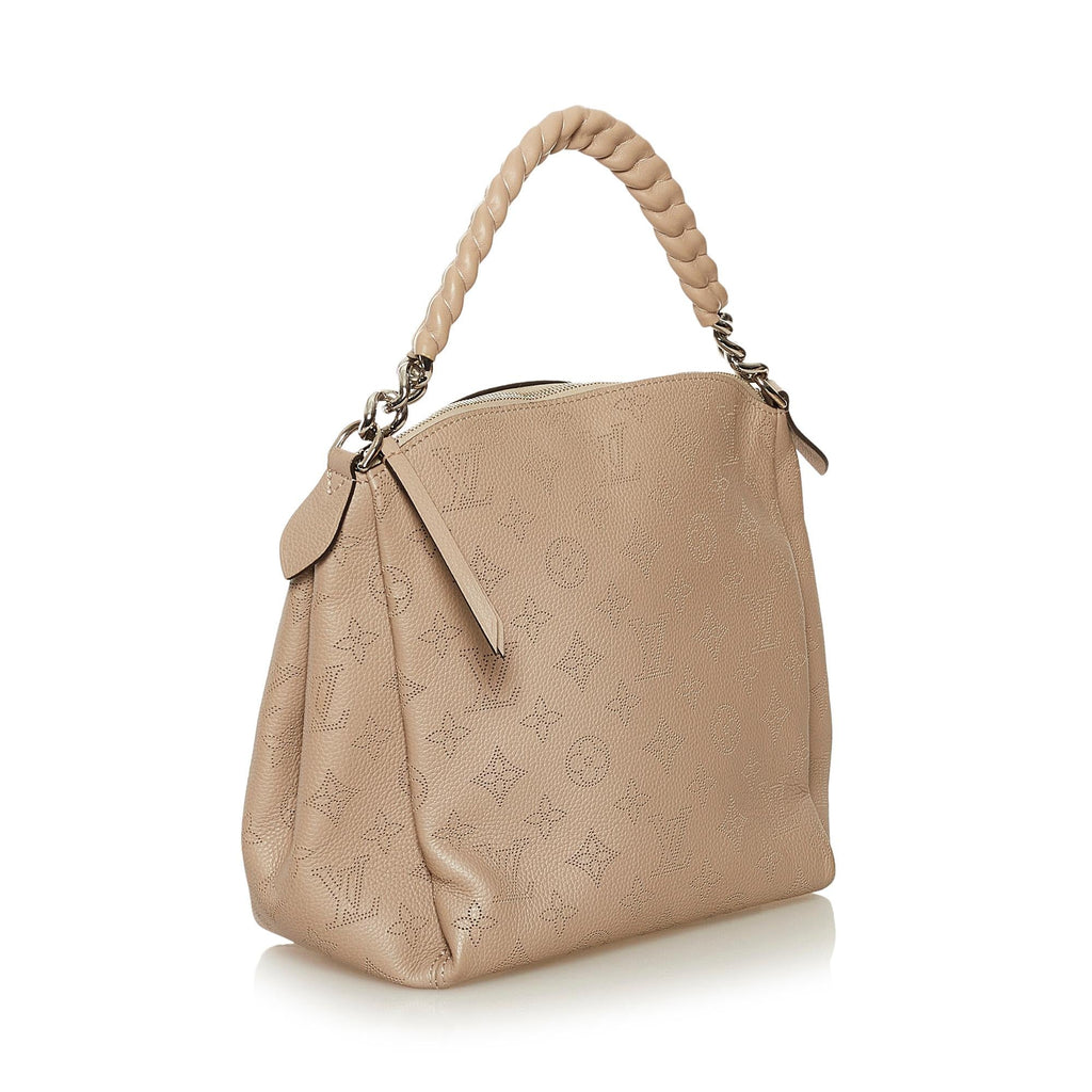 Louis Vuitton Monogram Mahina Babylone Chain BB (SHG-35074)