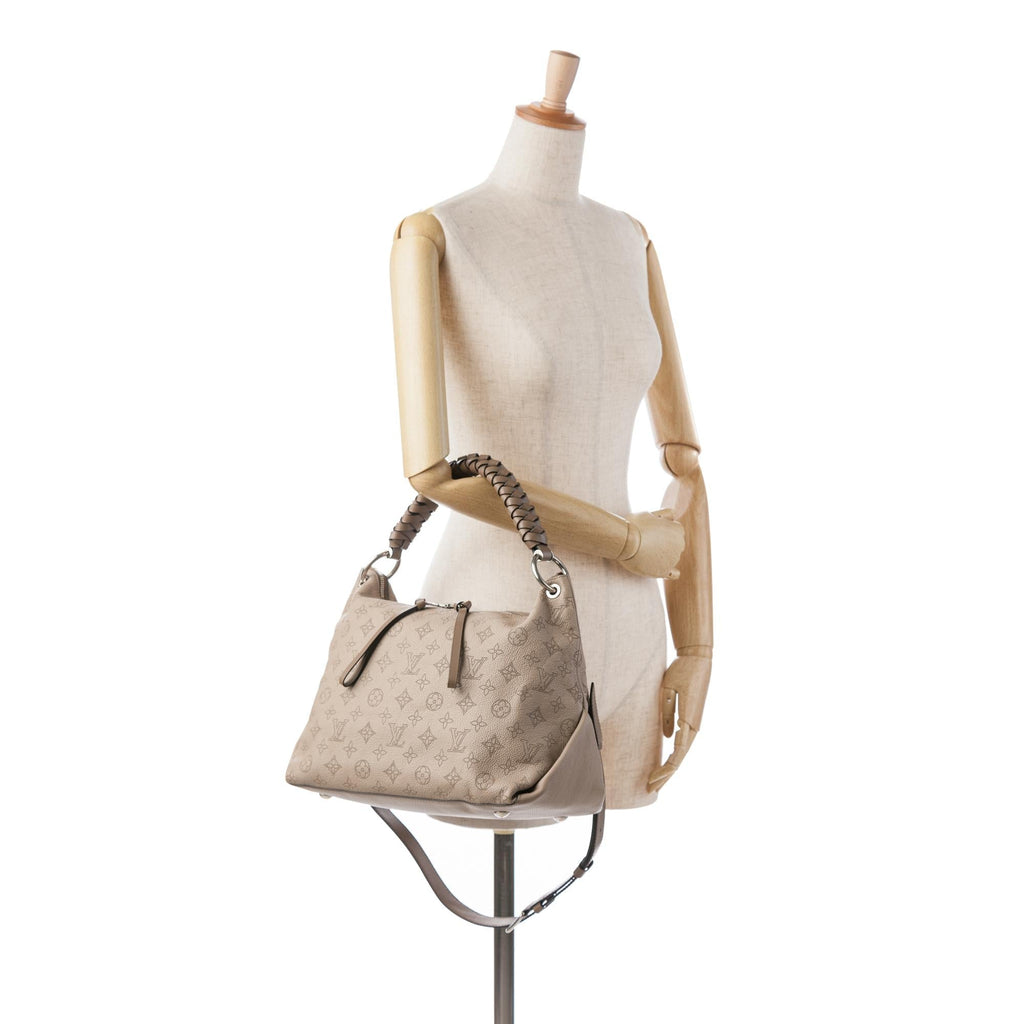Louis Vuitton Monogram Mahina Beaubourg Hobo (SHG-RRJQOV)