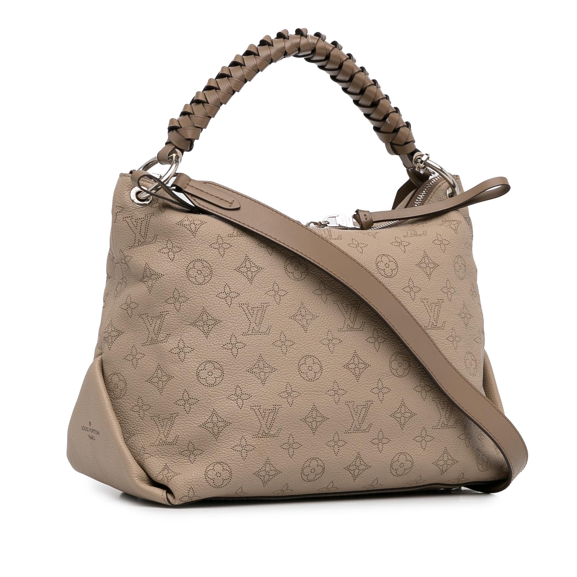 Louis Vuitton Monogram Mahina Beaubourg Hobo (SHG-RRJQOV)