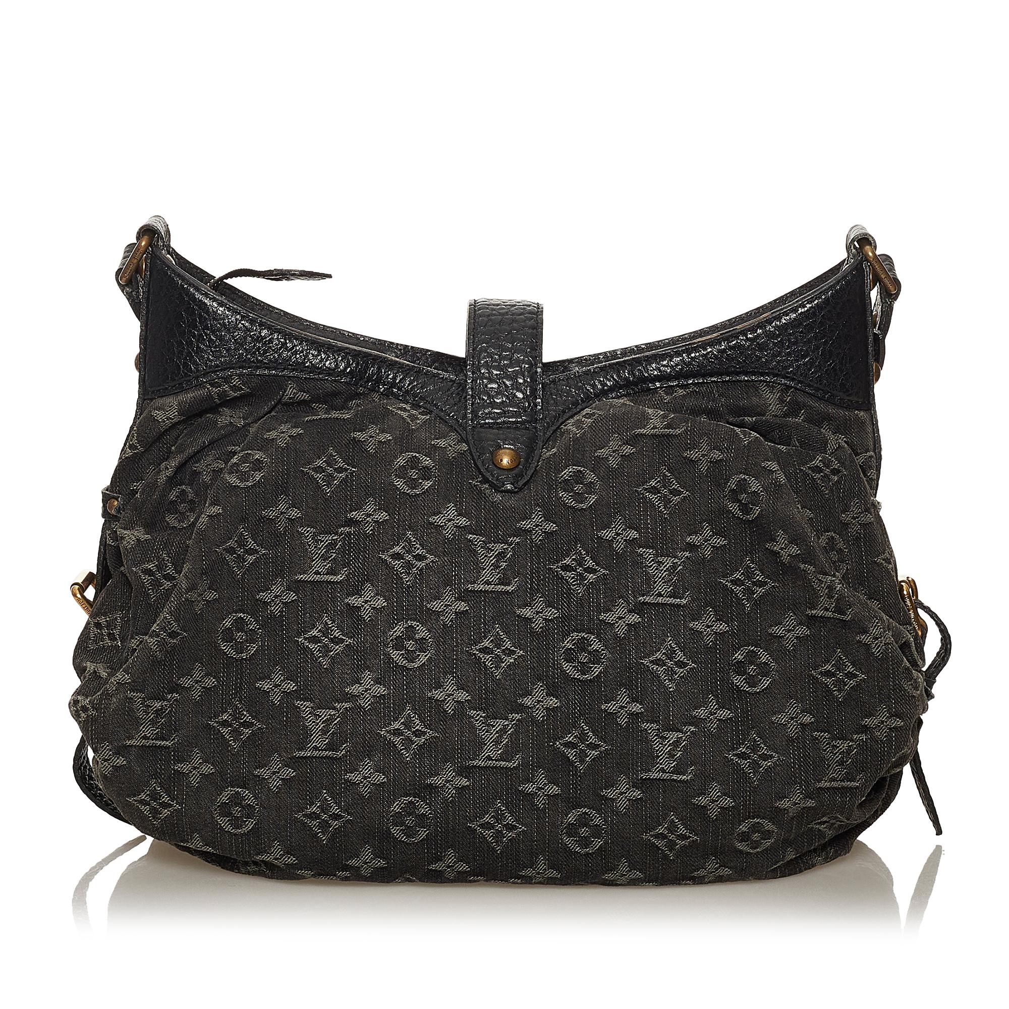 Louis Vuitton Monogram Mahina Denim XS (SHG-28589)