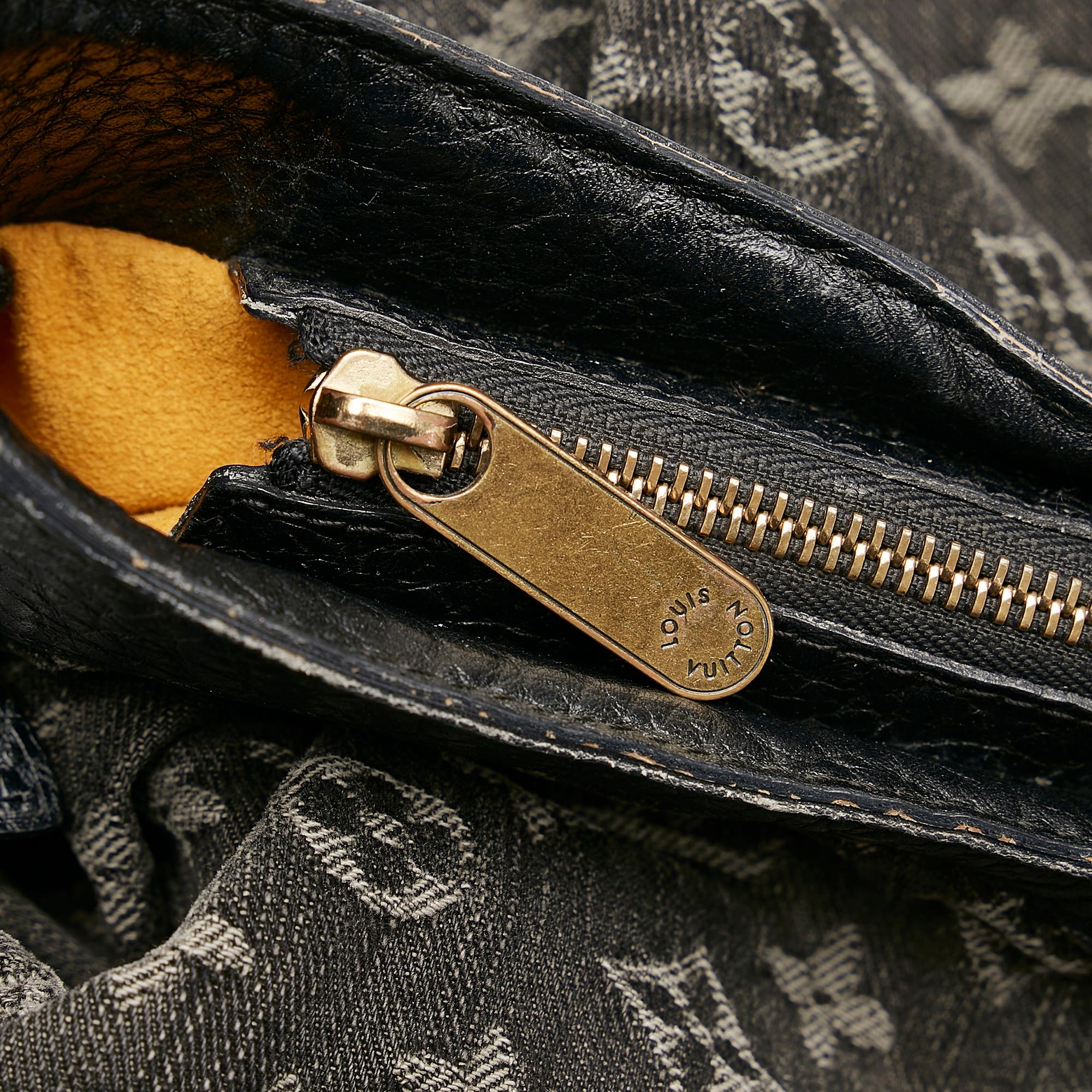 Louis Vuitton Monogram Mahina Denim XS (SHG-28589)
