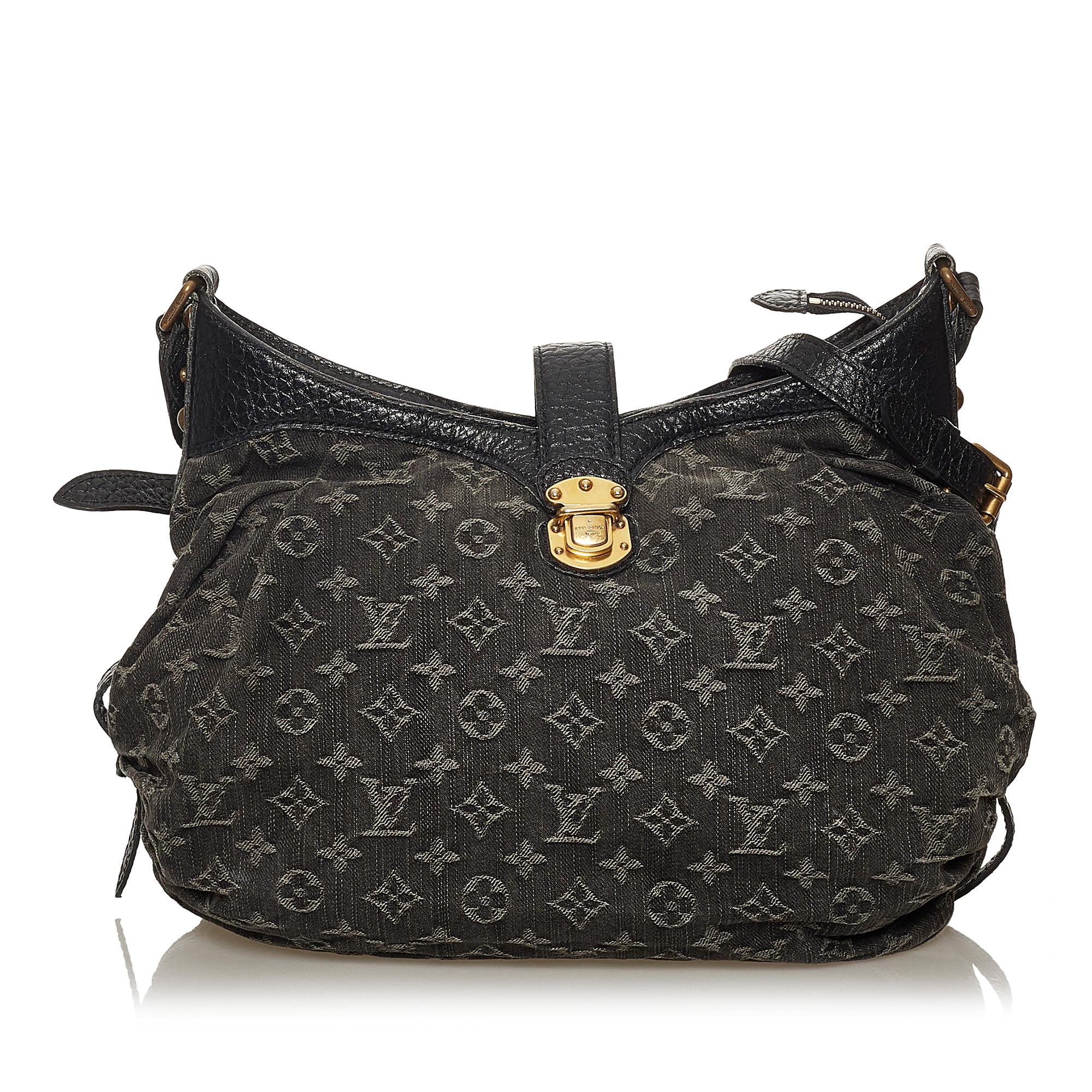 Louis Vuitton Monogram Mahina Denim XS (SHG-28589)