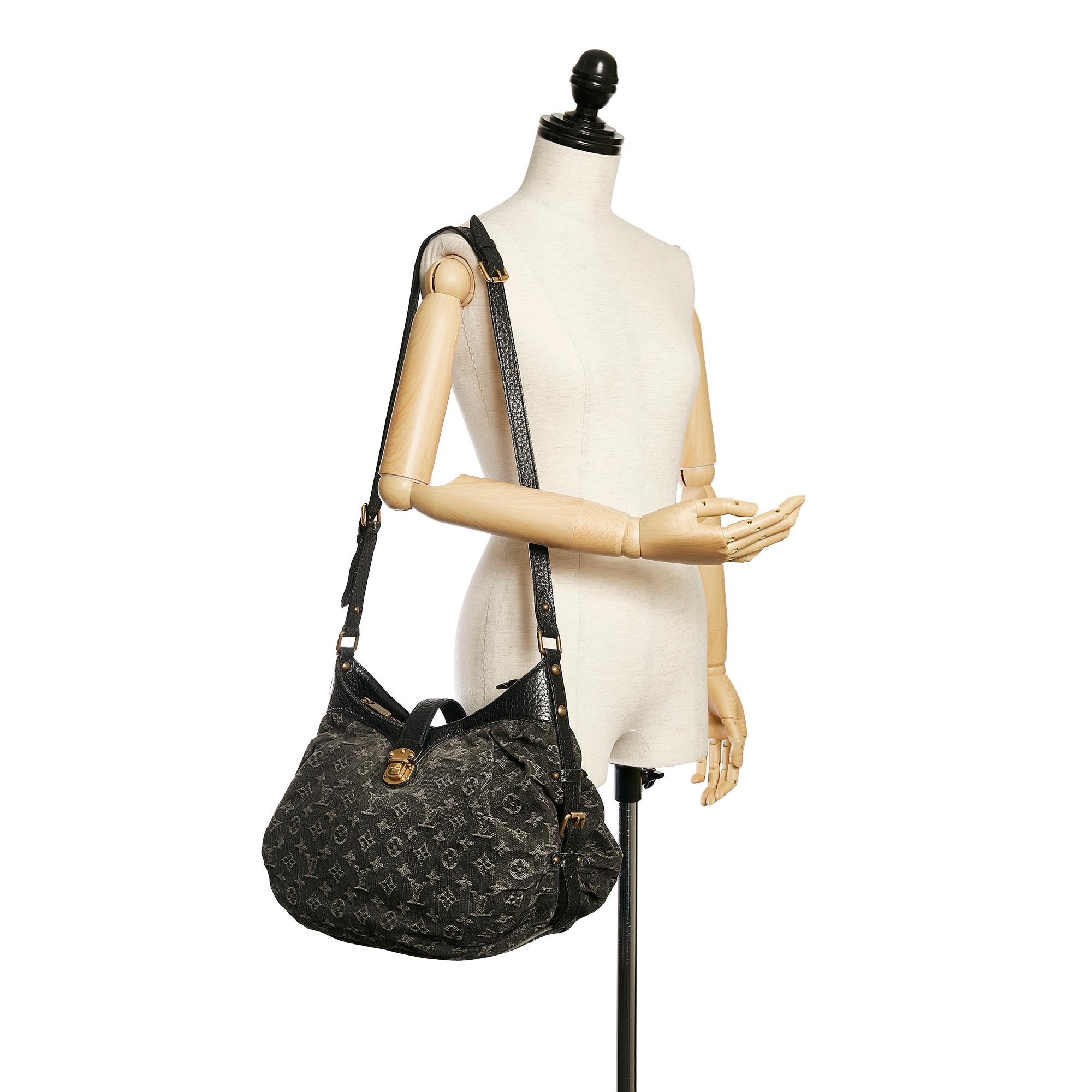 Louis Vuitton Monogram Mahina Denim XS (SHG-28589)
