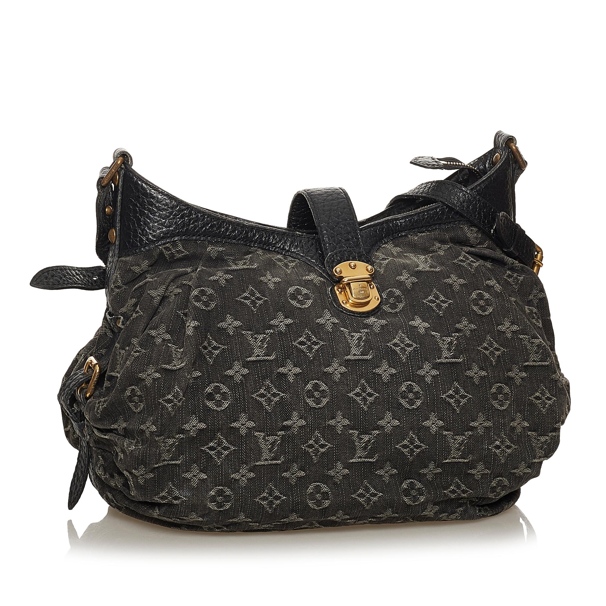 Louis Vuitton Monogram Mahina Denim XS (SHG-28589)