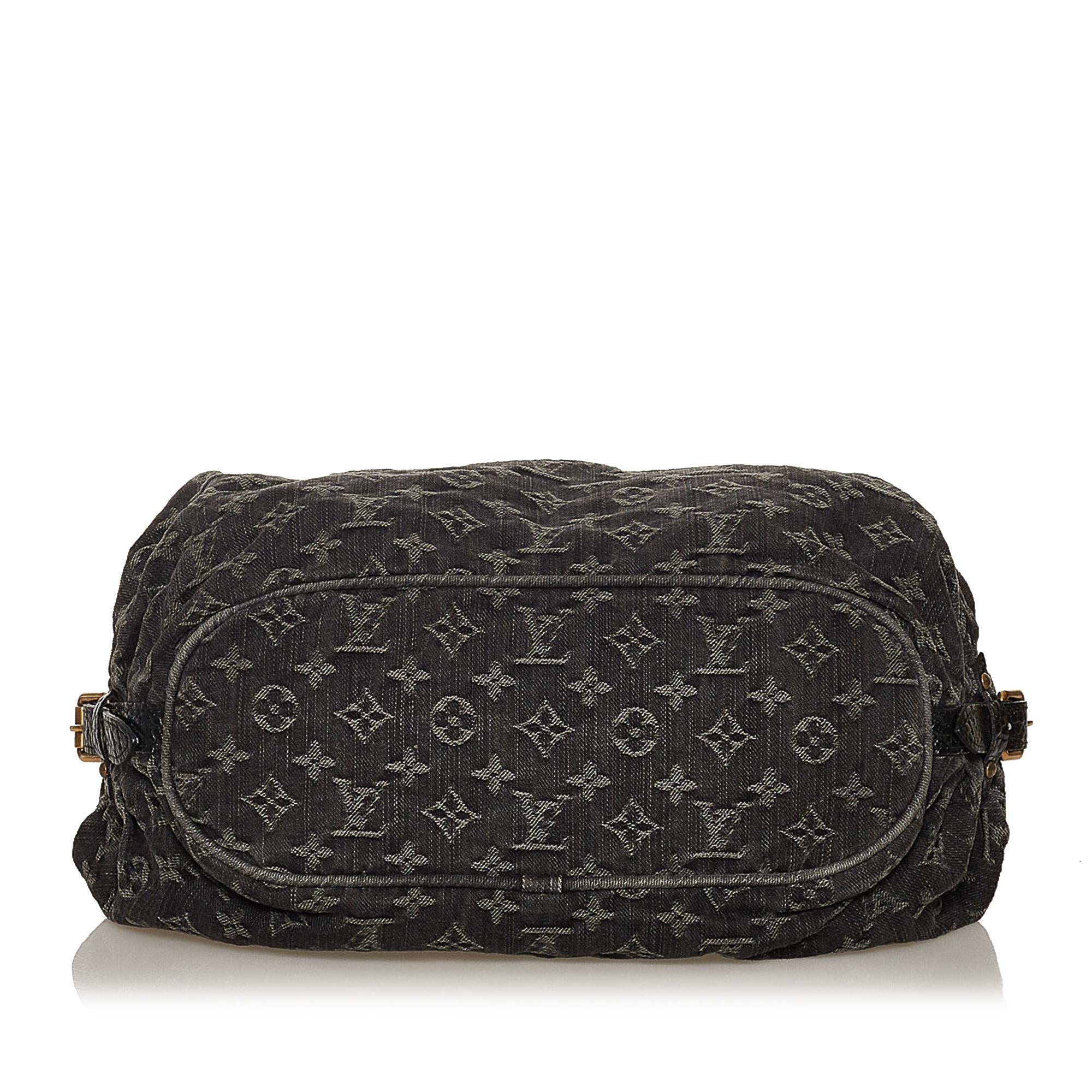 Louis Vuitton Monogram Mahina Denim XS (SHG-28891)
