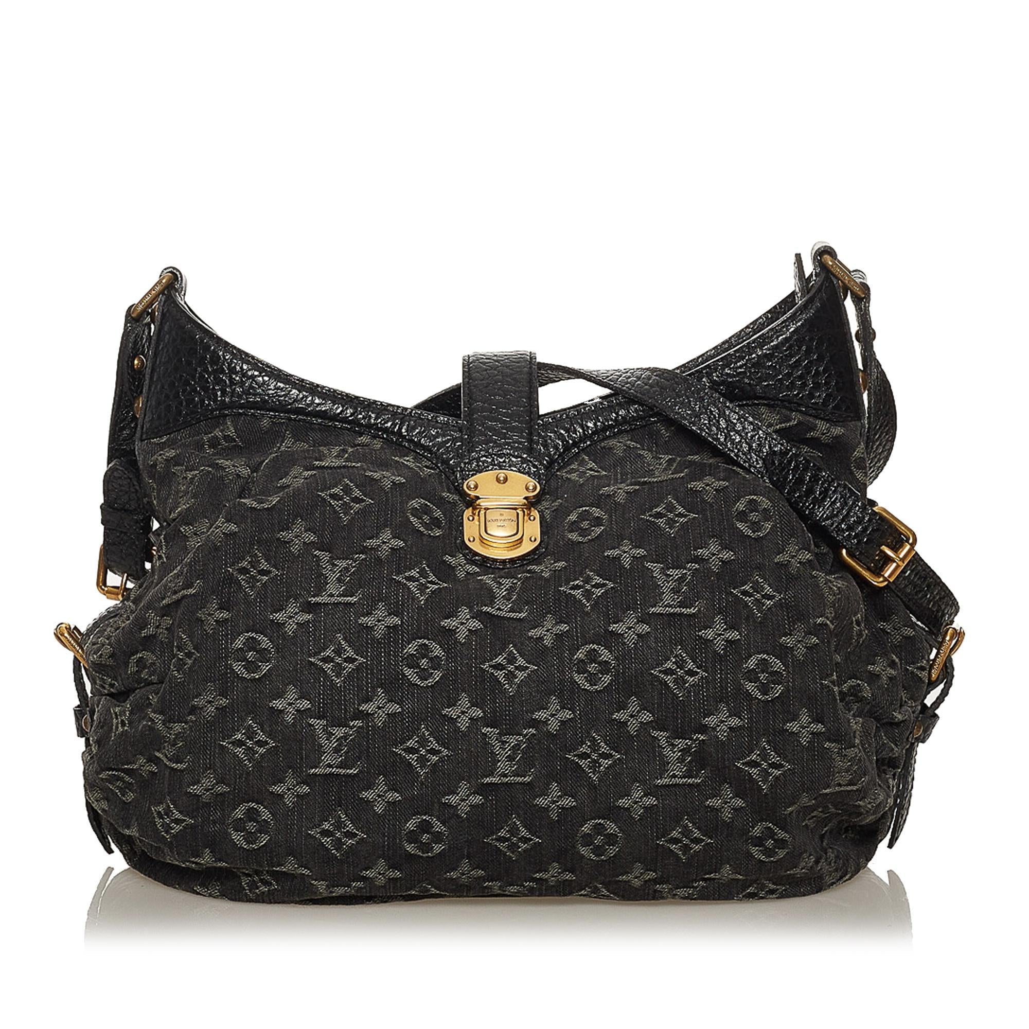 Louis Vuitton Monogram Mahina Denim XS (SHG-28891)