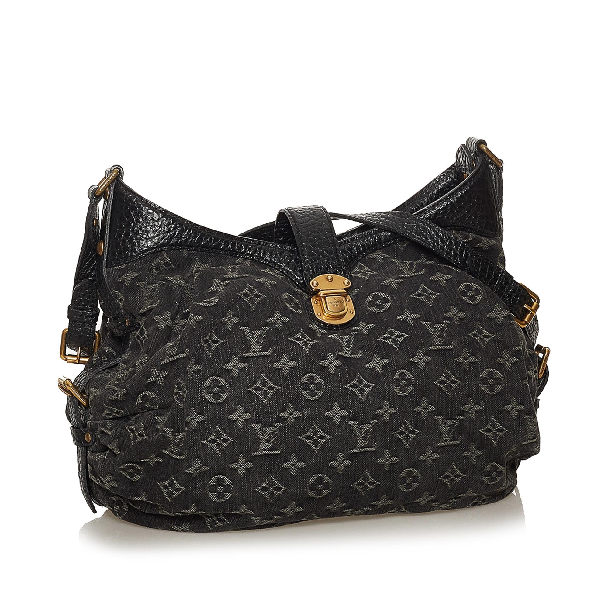 Louis Vuitton Monogram Mahina Denim XS (SHG-28891)