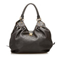 Louis Vuitton Monogram Mahina Hobo (SHG-37020)