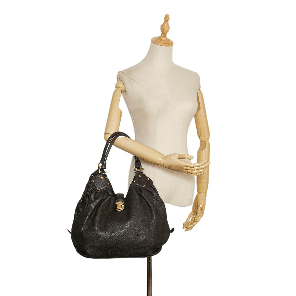 Louis Vuitton Monogram Mahina Hobo (SHG-37020)