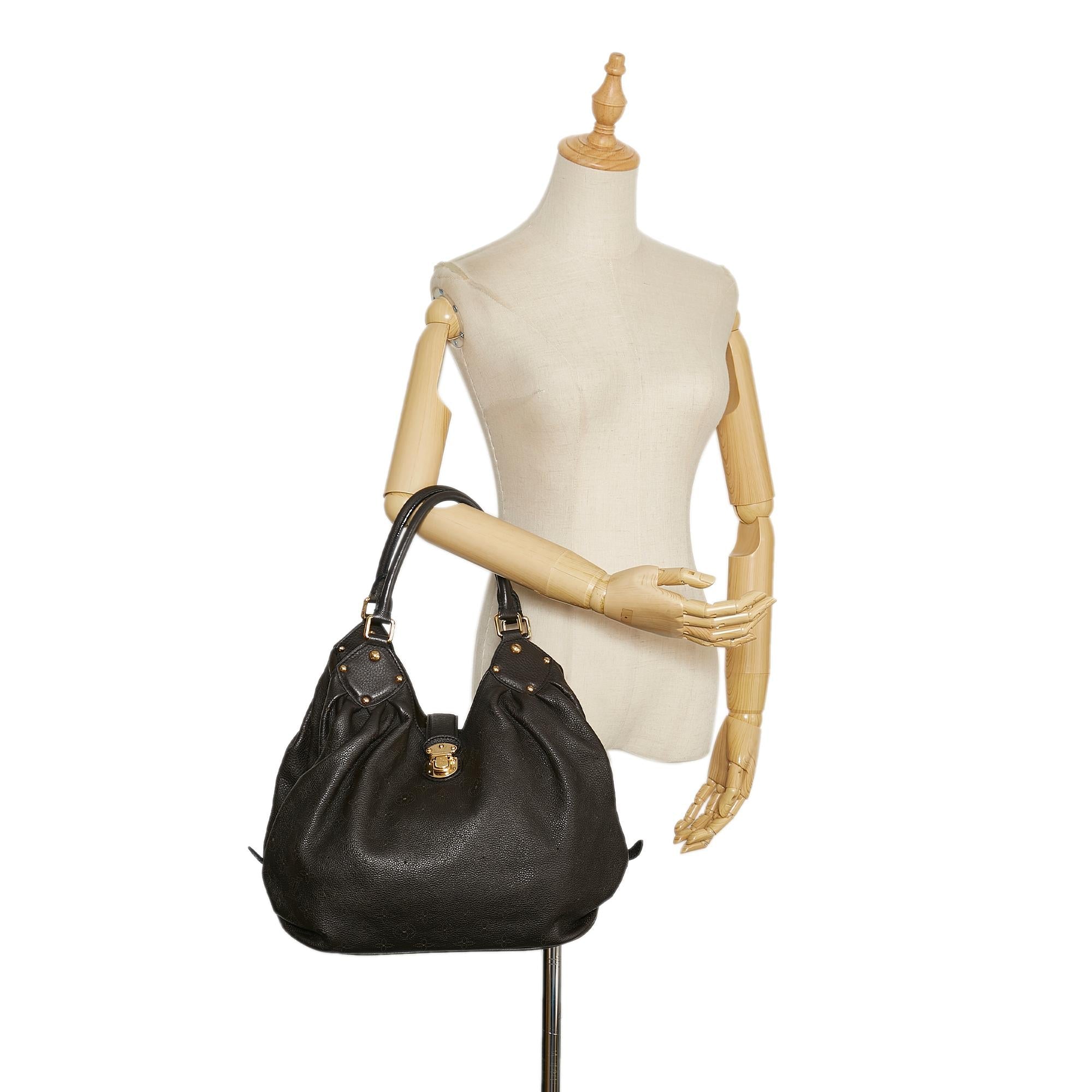 Louis Vuitton Monogram Mahina Hobo (SHG-37020)