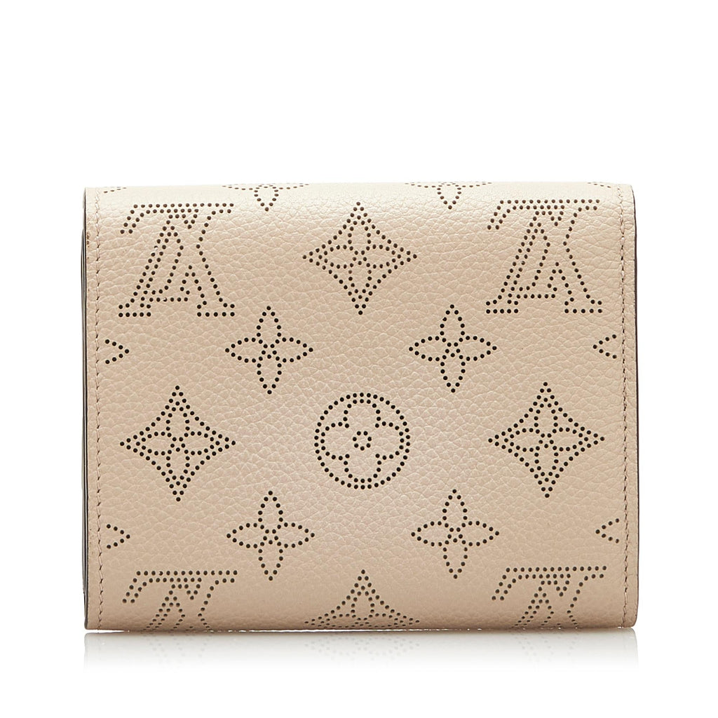 Louis Vuitton Monogram Mahina Iris Compact Wallet (SHG-35329)