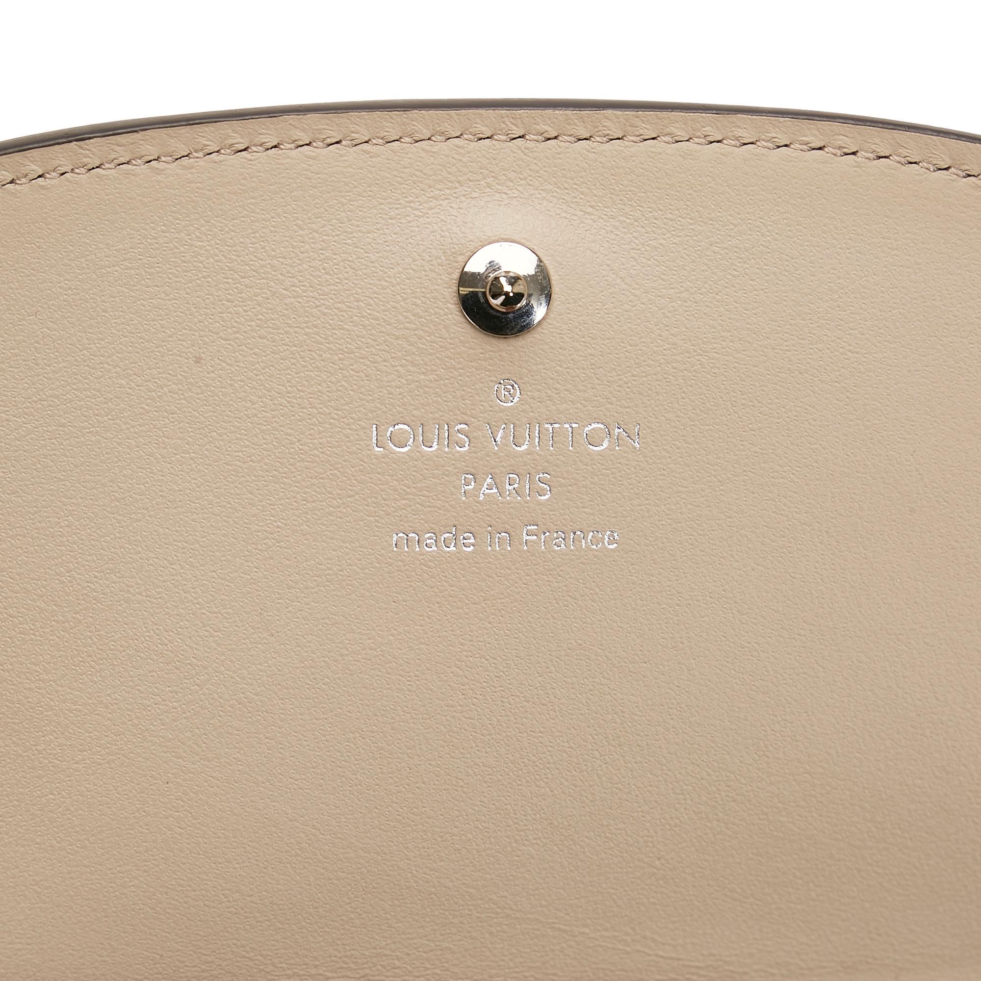 Louis Vuitton Monogram Mahina Iris Compact Wallet (SHG-35329)