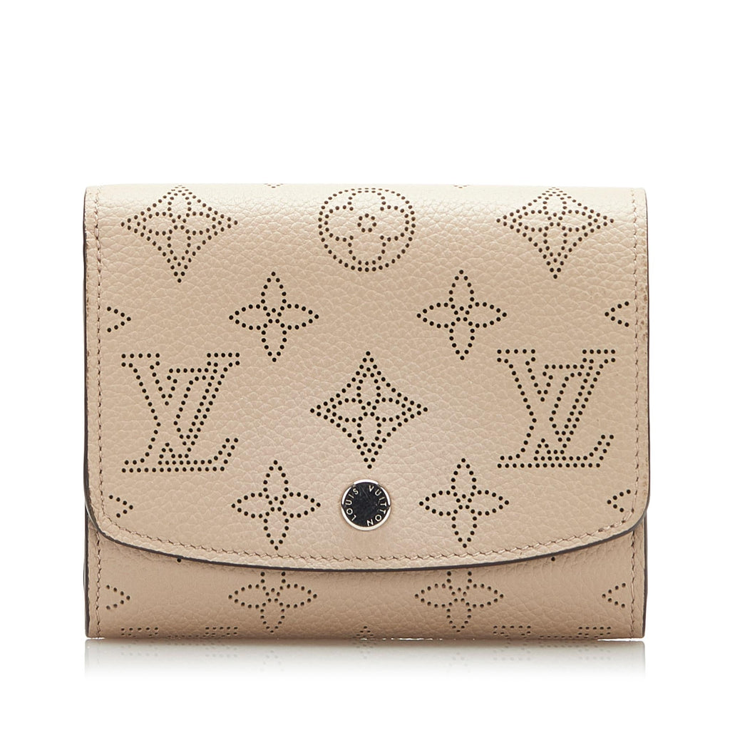 Louis Vuitton Monogram Mahina Iris Compact Wallet (SHG-35329)