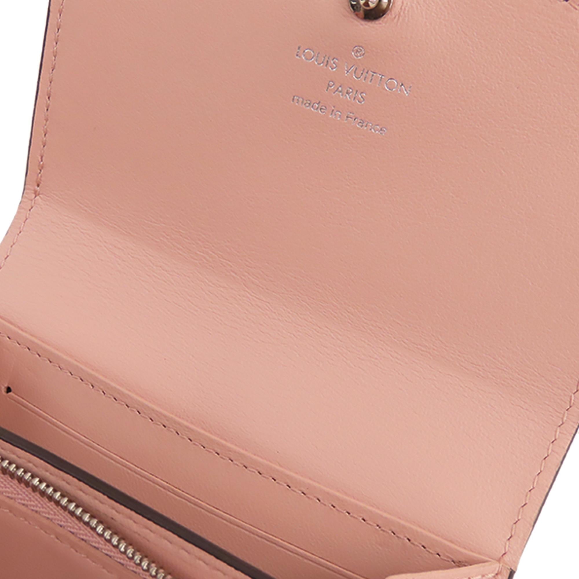 Louis Vuitton Monogram Mahina Iris Compact Wallet (SHG-35813)