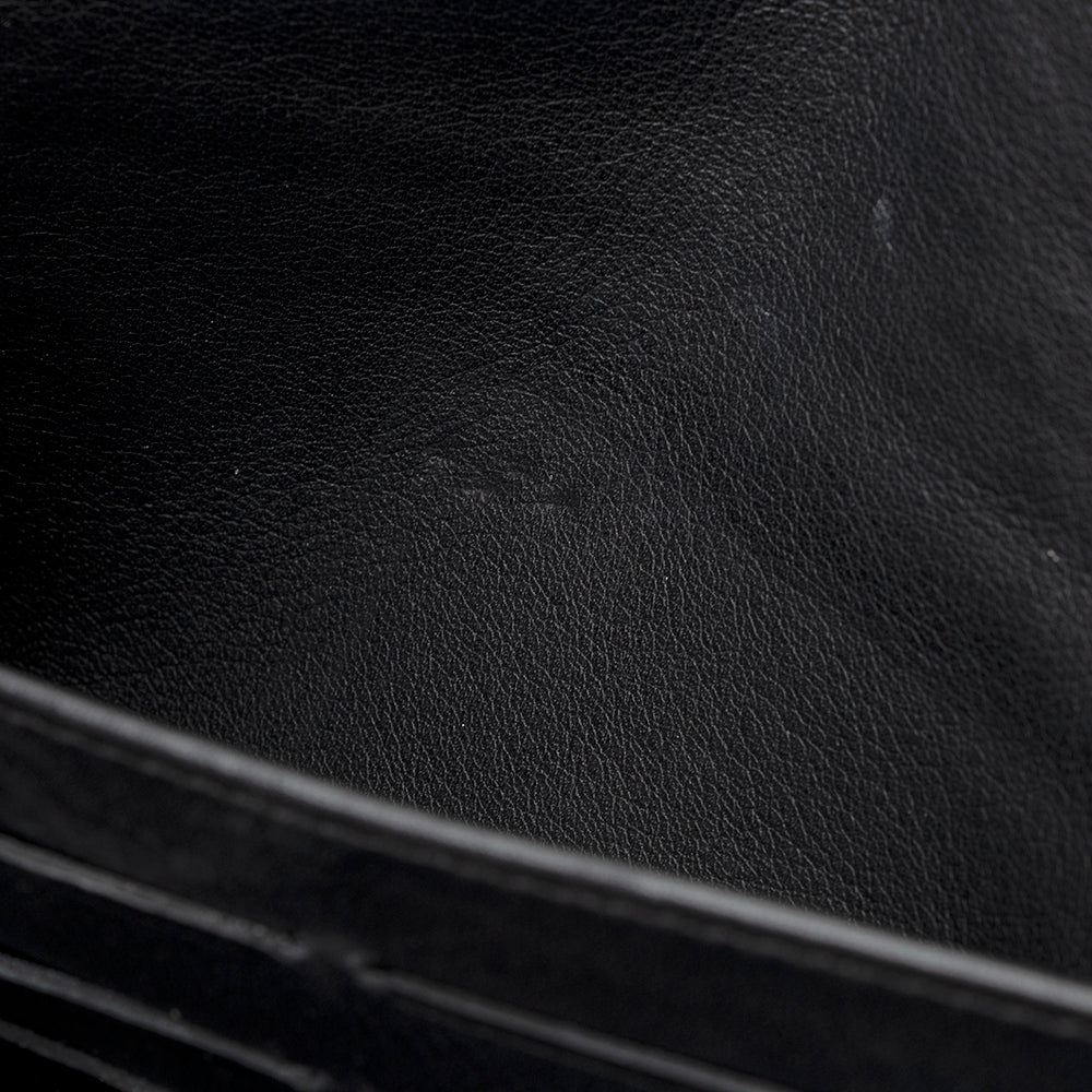 Louis Vuitton Monogram Mahina Leather Amelia Wallet (SHF-14630)