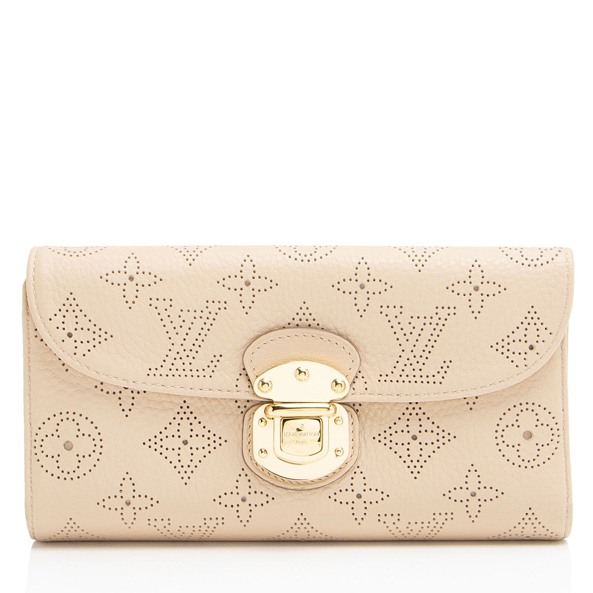 Louis Vuitton Monogram Mahina Leather Amelia Wallet