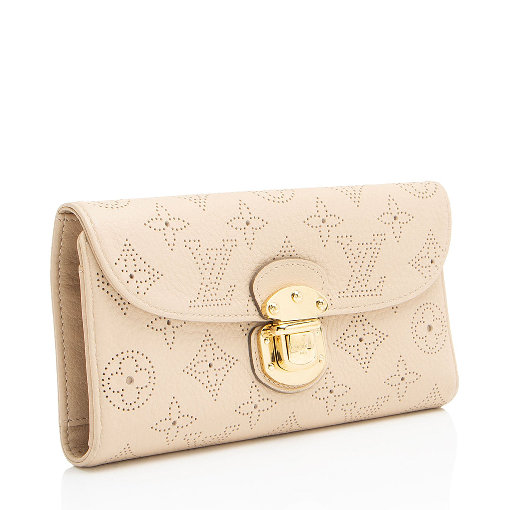 Louis Vuitton Monogram Mahina Leather Amelia Wallet