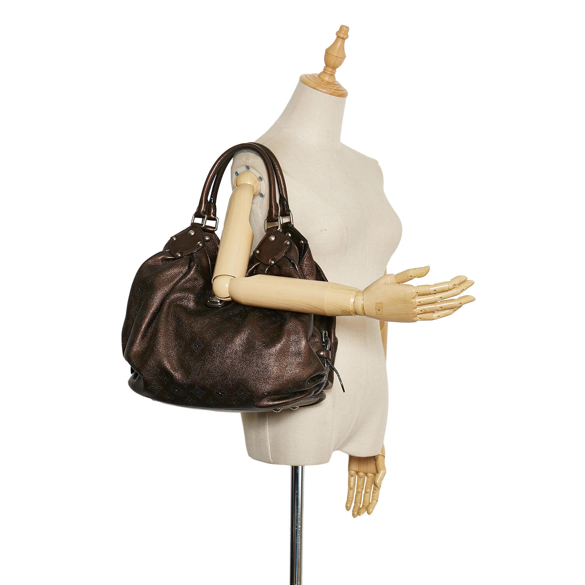 Louis Vuitton Monogram Mahina Shoulder Bag (SHG-35471)