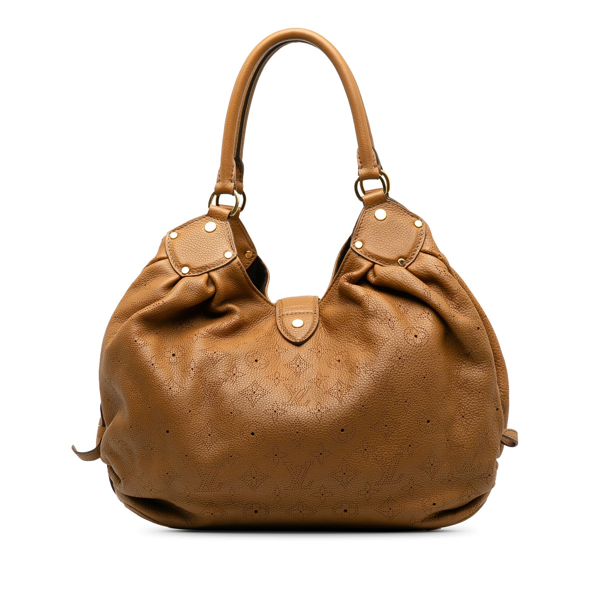Louis Vuitton Monogram Mahina XL Hobo (SHG-STE2lR)