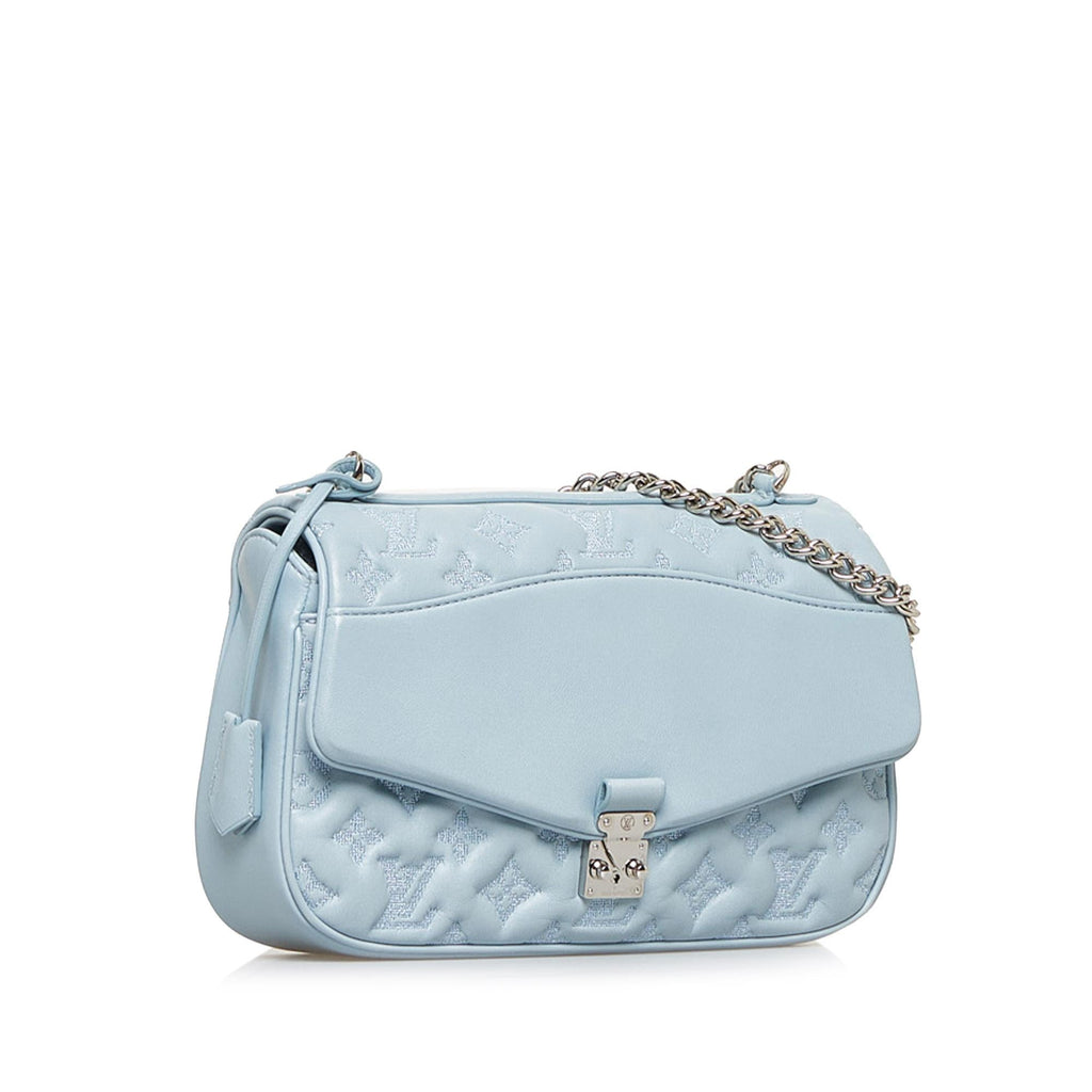 Louis Vuitton Monogram Mama Broderie Pochette (SHG-ymzmye)