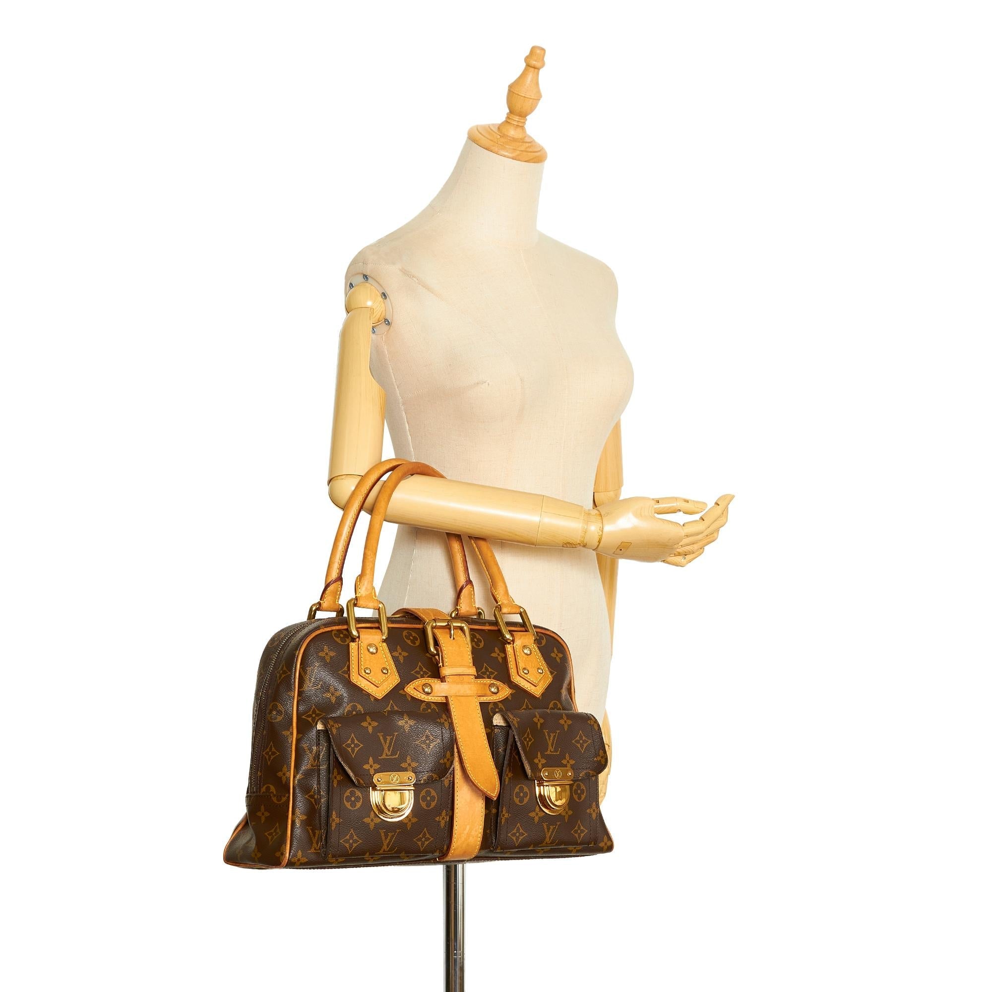 Louis Vuitton Monogram Manhattan GM (SHG-uqyAGm)