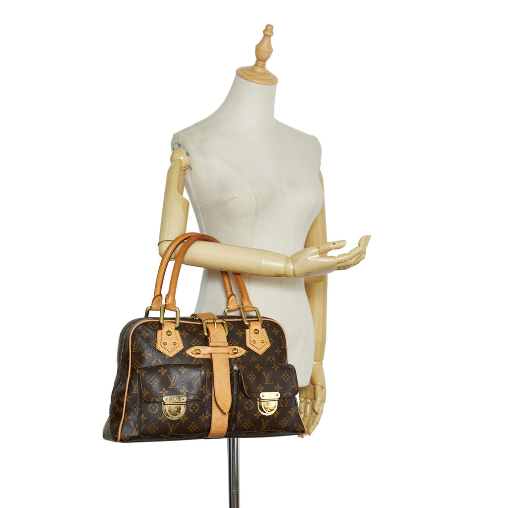 Louis Vuitton Monogram Manhattan GM (SHG-VADWC7)