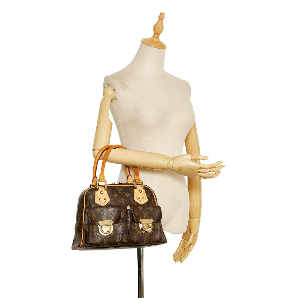 Louis Vuitton Monogram Manhattan PM (SHG-cpnUcz)