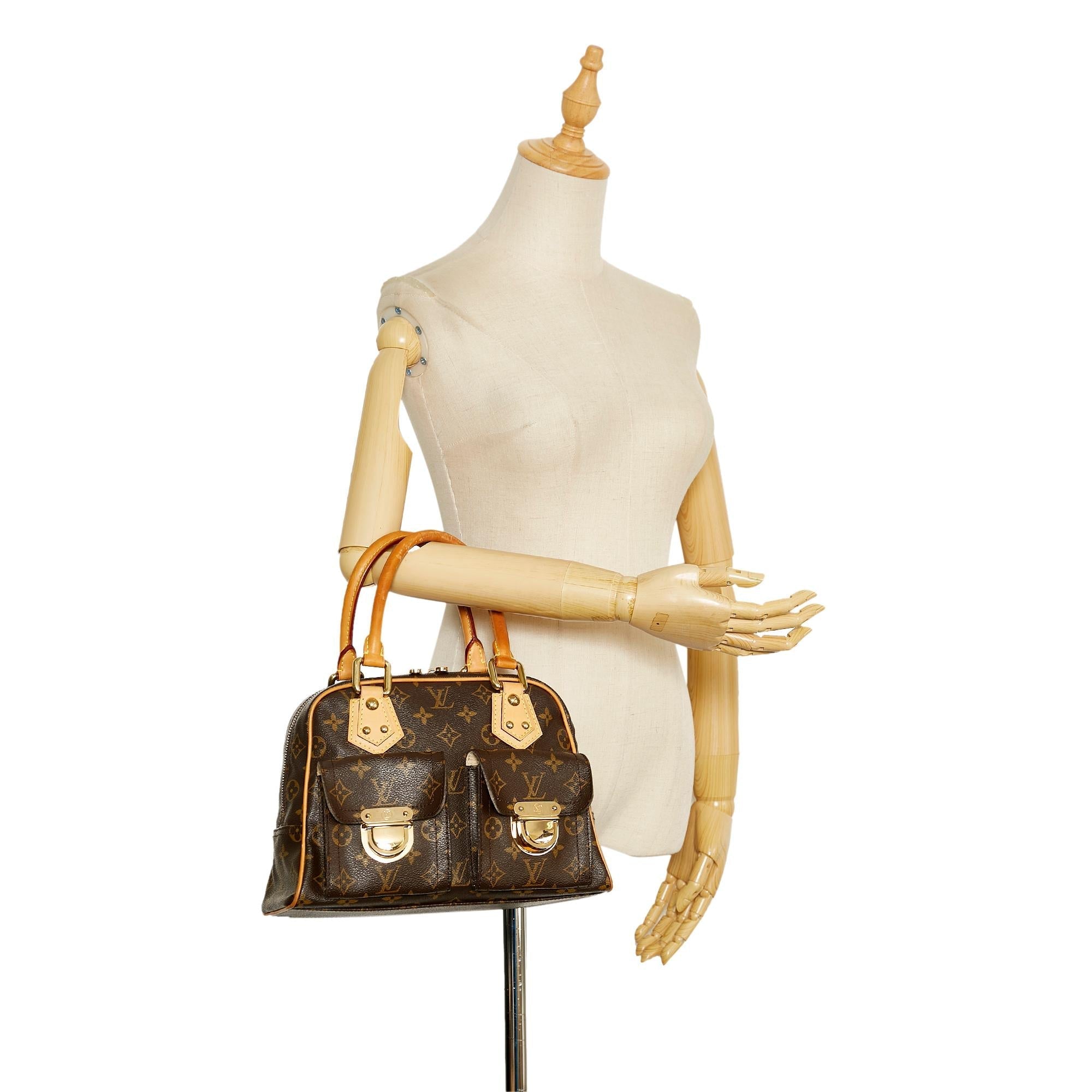 Louis Vuitton Monogram Manhattan PM (SHG-cpnUcz)