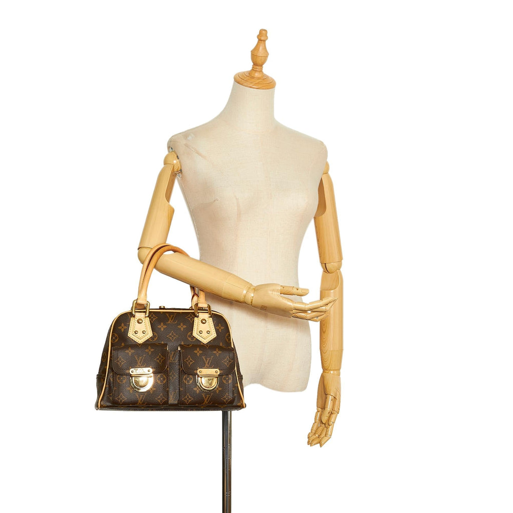 Louis Vuitton Monogram Manhattan PM (SHG-gGWmlg)